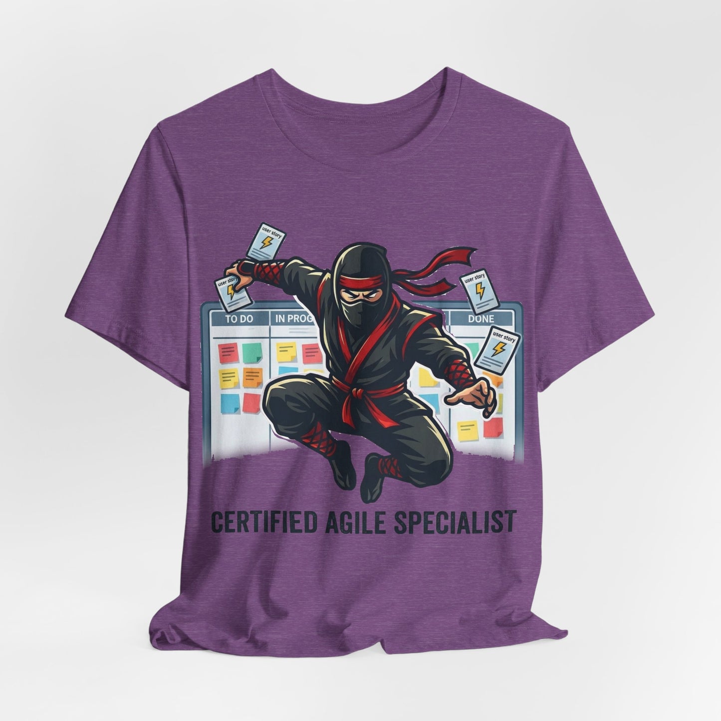 Certified Agile Specialist Funny Ninja Office Shirt | Khai Studio