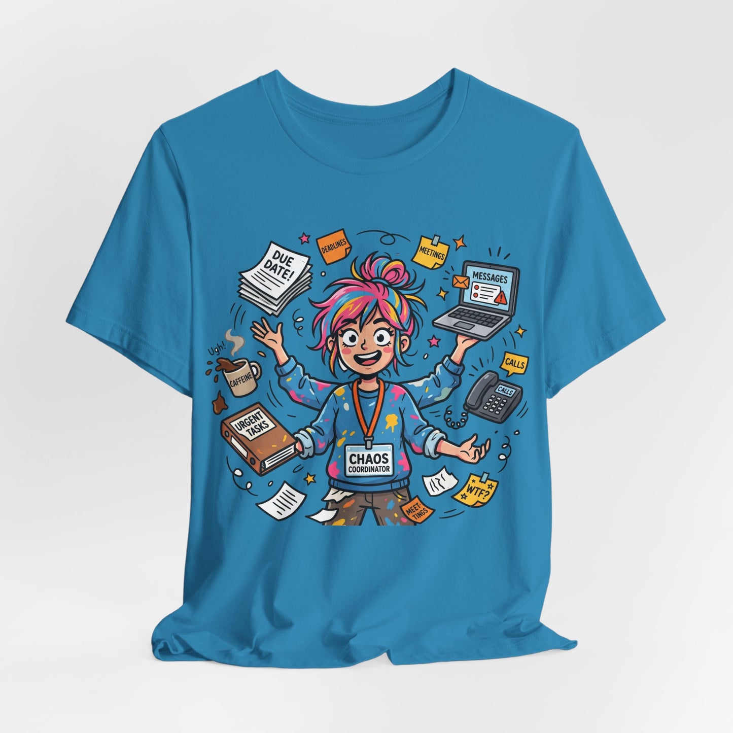 Chaos Coordinator (Feral Edition) Funny Burnout Shirt | Khai Studio