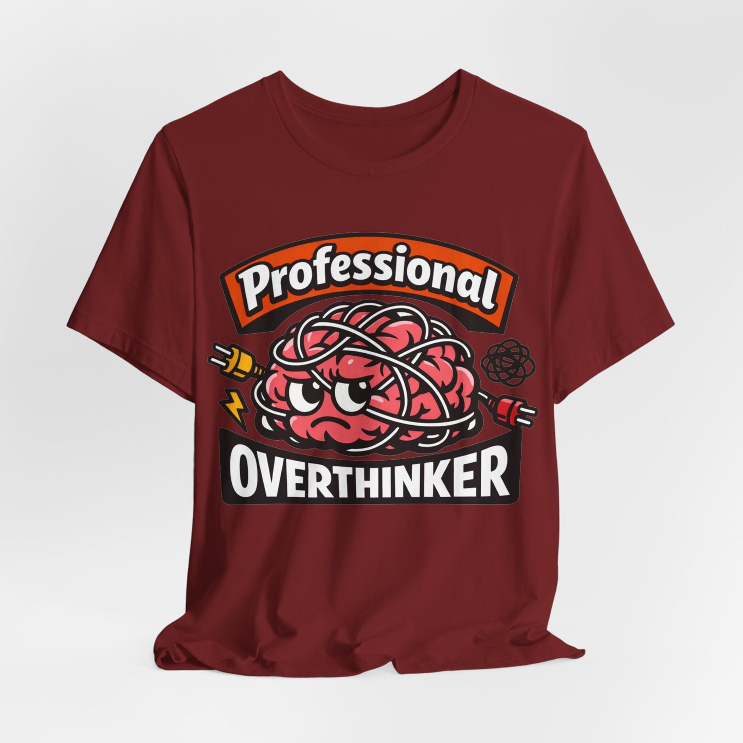 Professional Overthinker Funny Burnout Shirt | Khai Studio