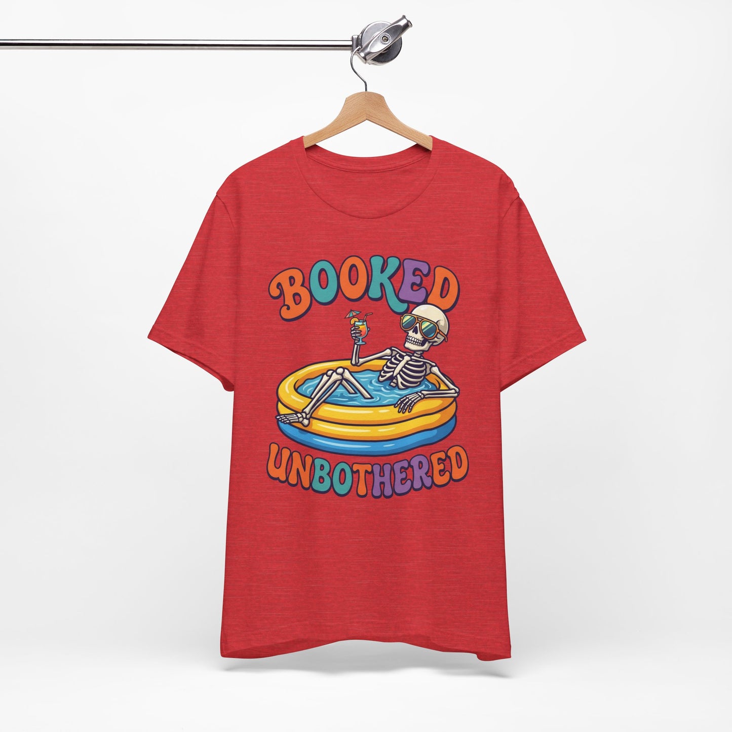 Booked and Unbothered Funny Burnout Shirt | Khai Studio