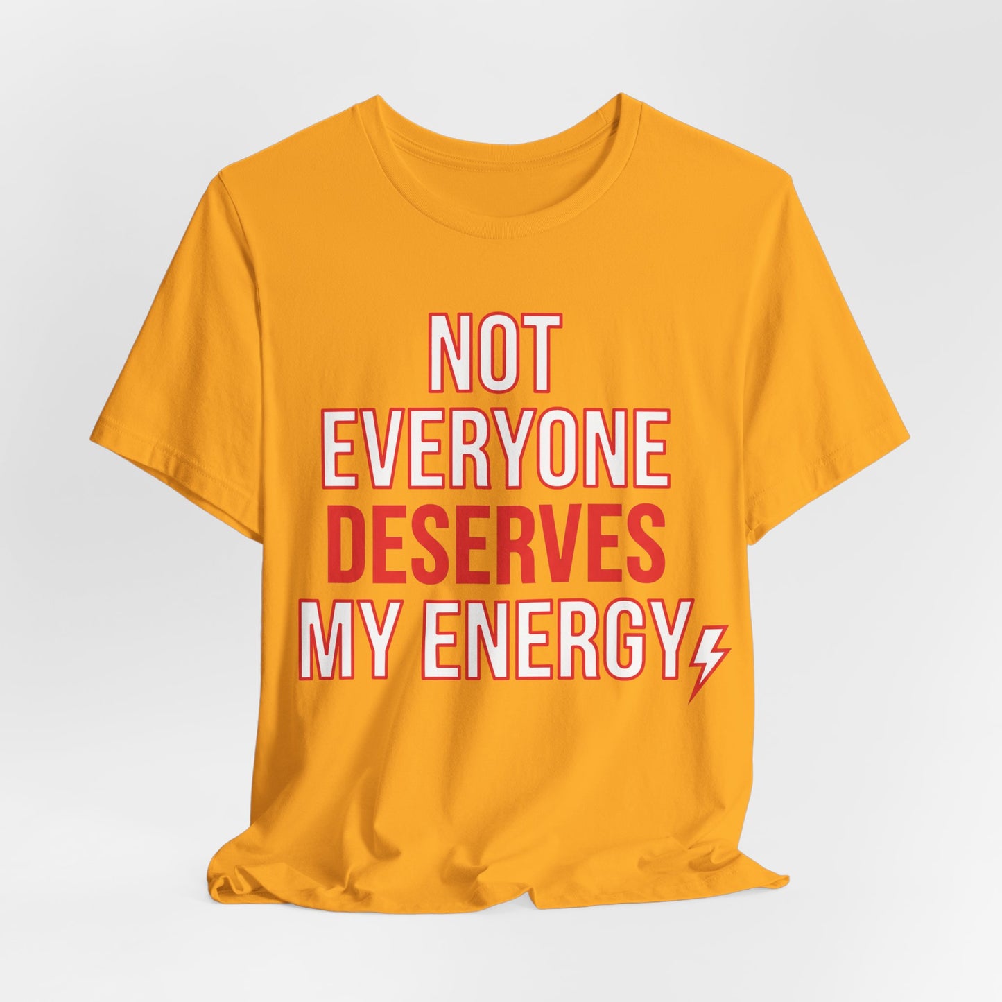 Not Everyone Deserves My Energy Funny Introvert Shirt | Khai Studio