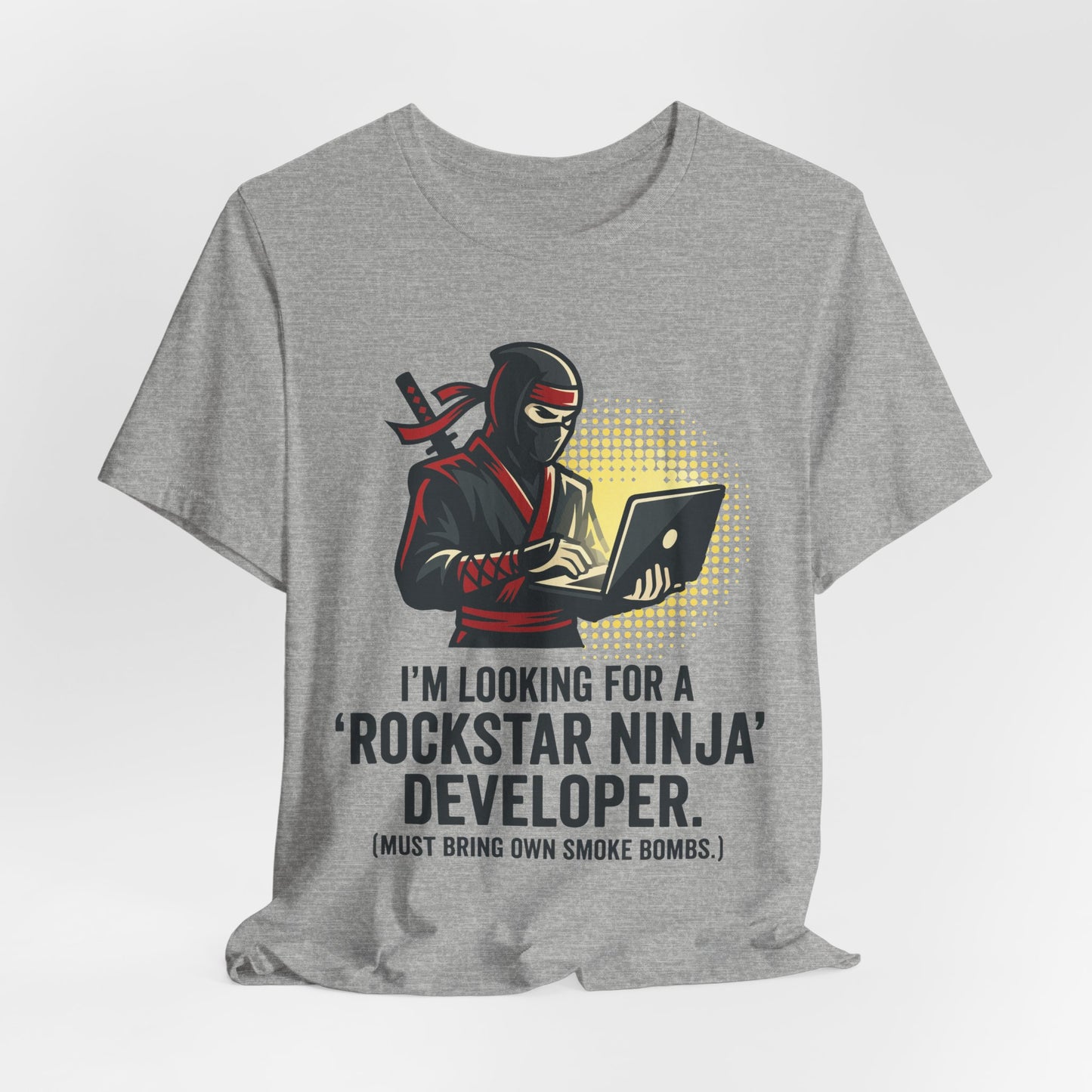 Rockstar Ninja Developer Funny Ninja Office Shirt | Khai Studio