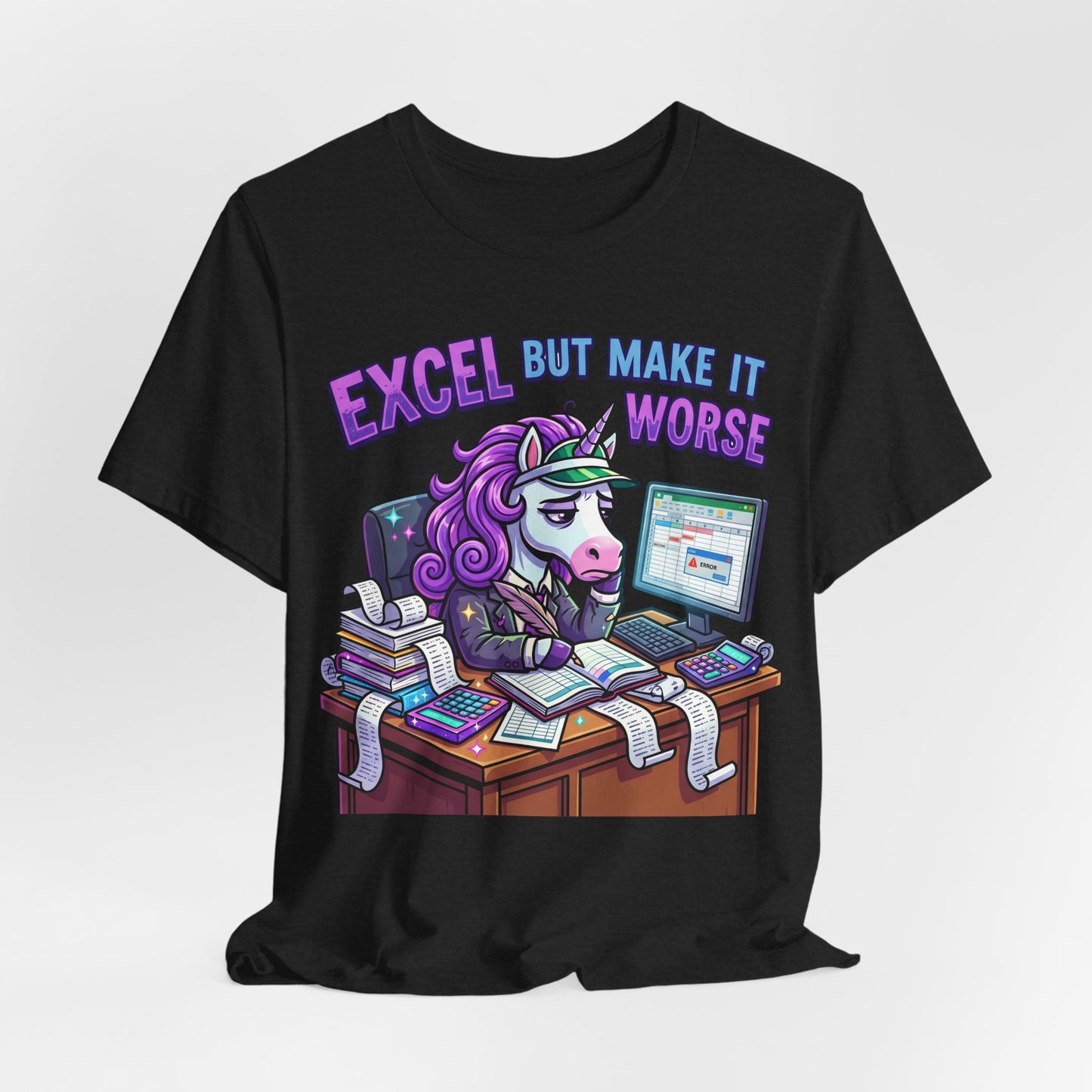 Excel But Make It Worse Funny Burnout Shirt | Khai Studio