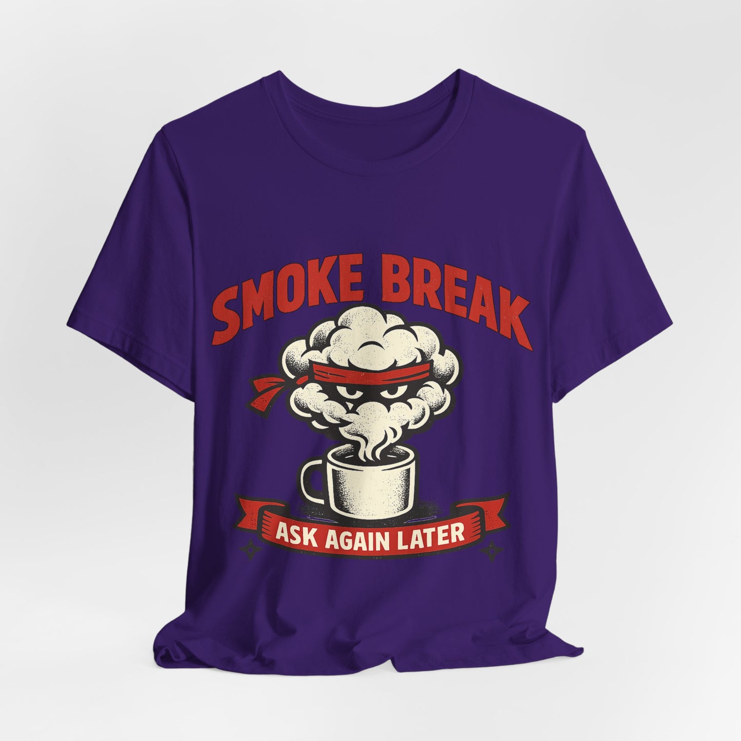 Smoke Break Ask Again Later Funny Ninja Office Shirt | Khai Studio