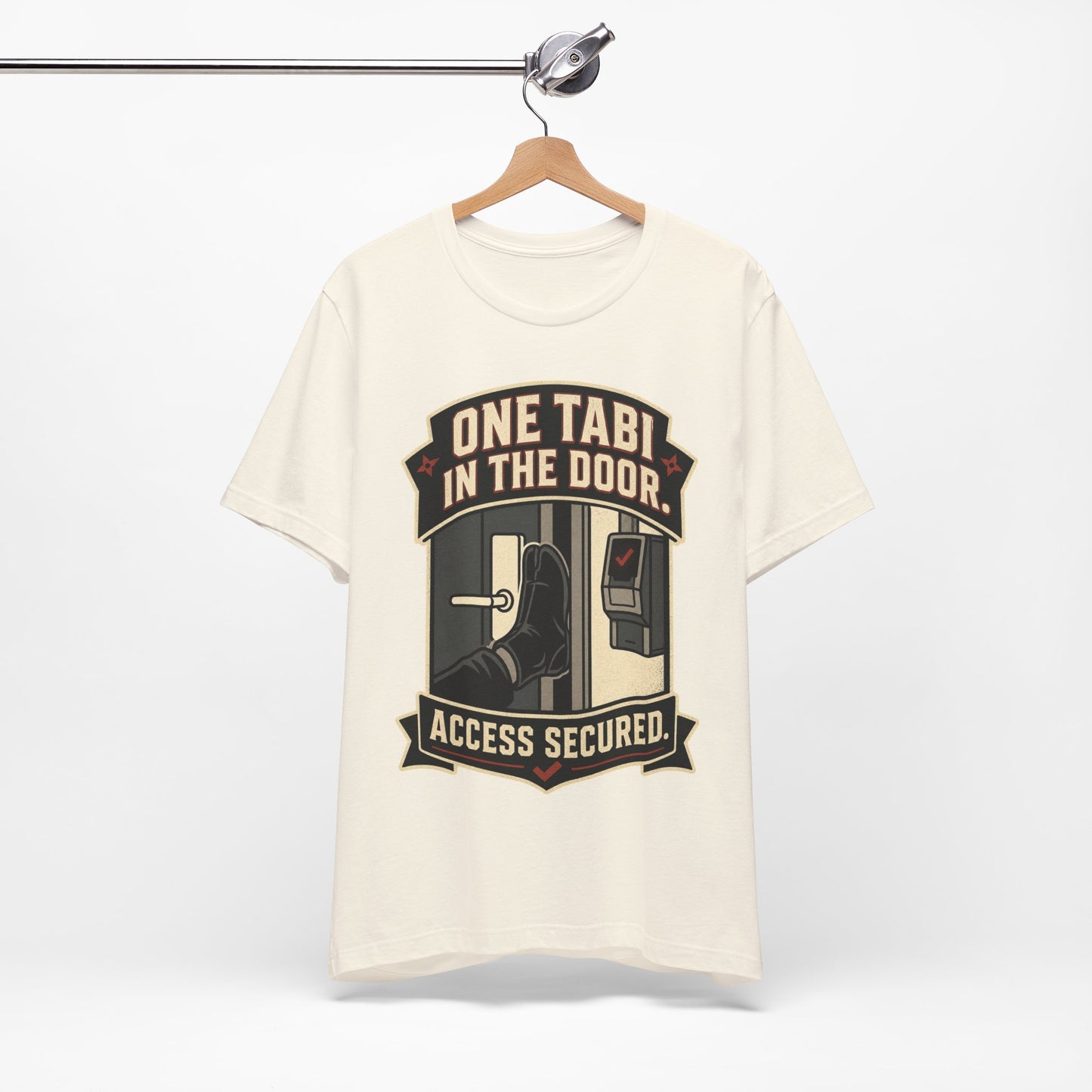 One Tabi in the Door Funny Ninja Office Shirt | Khai Studio