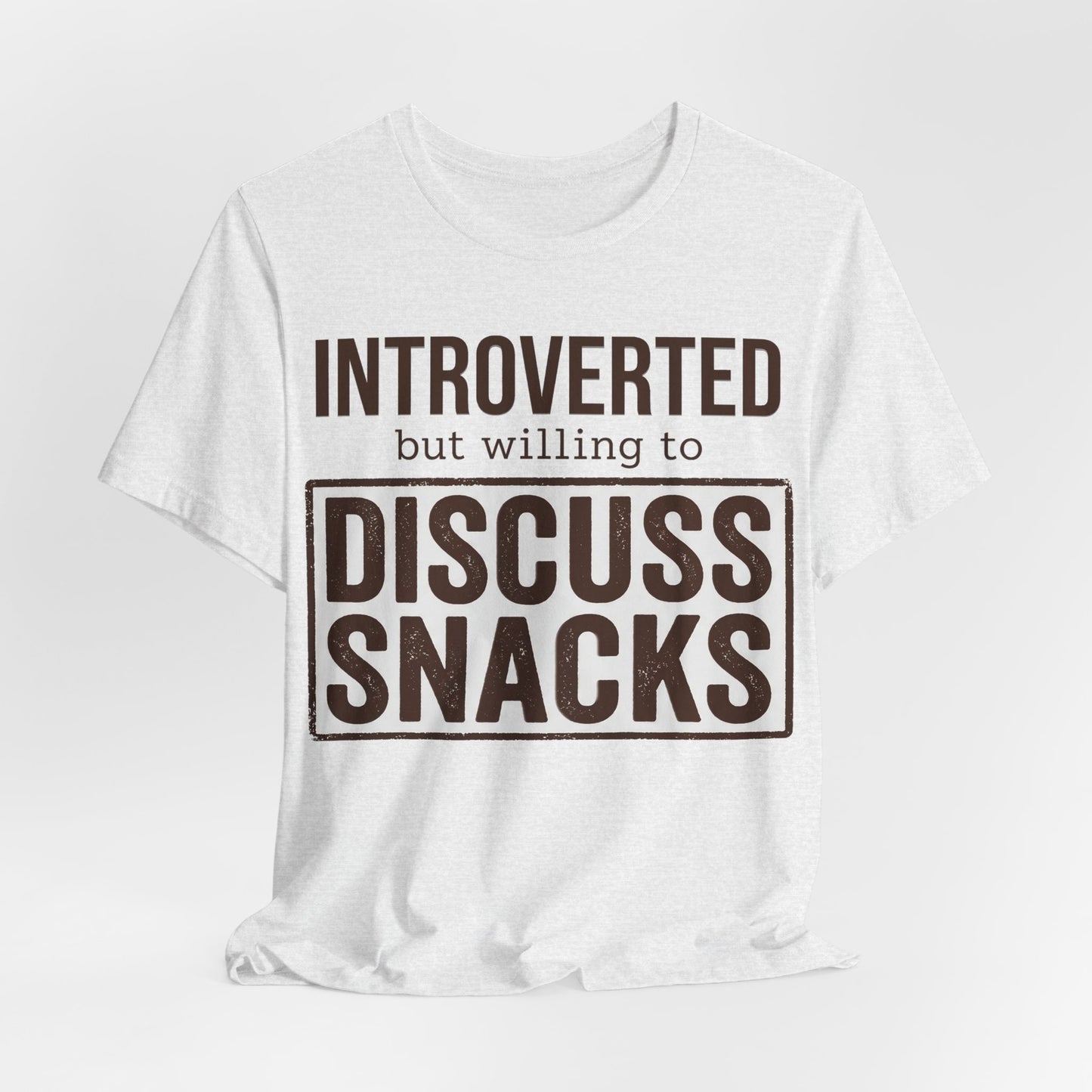 Introverted but Willing to Snack Funny Introvert Shirt | Khai Studio