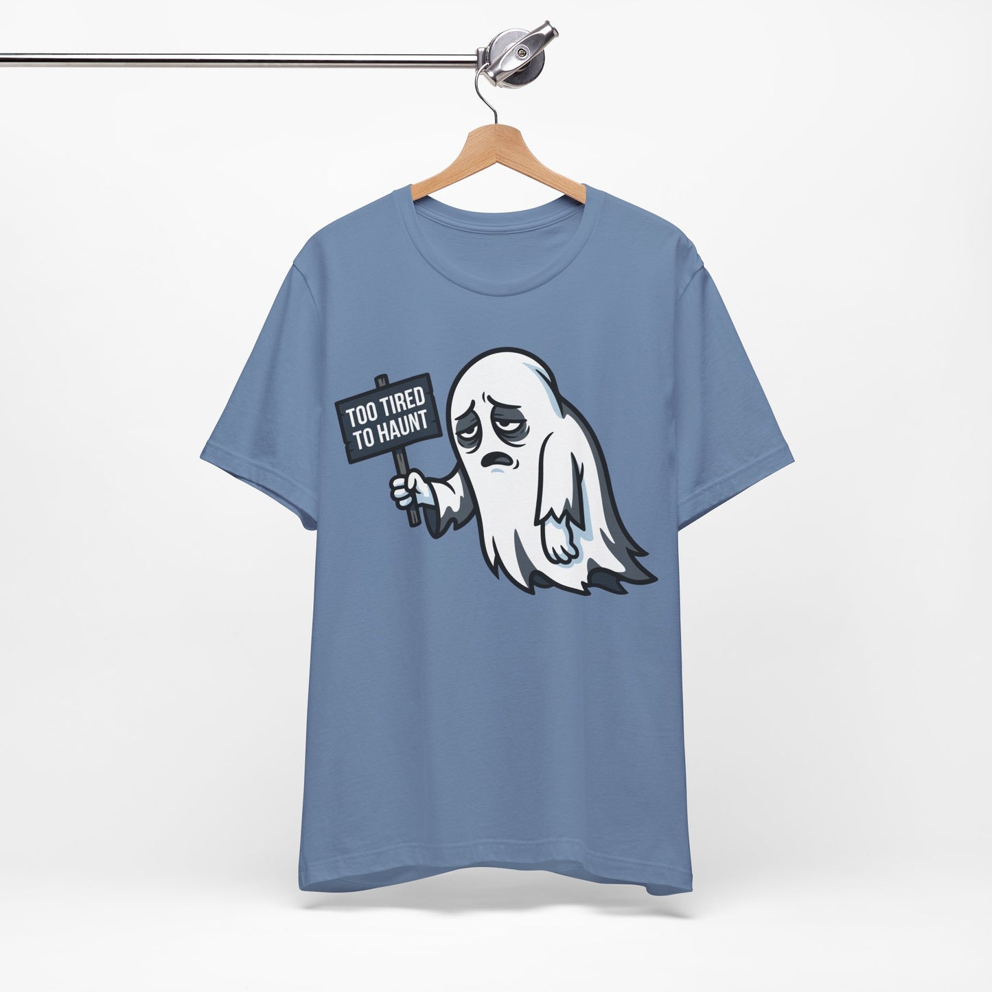 Too Tired to Haunt Funny Burnout Shirt | Khai Studio