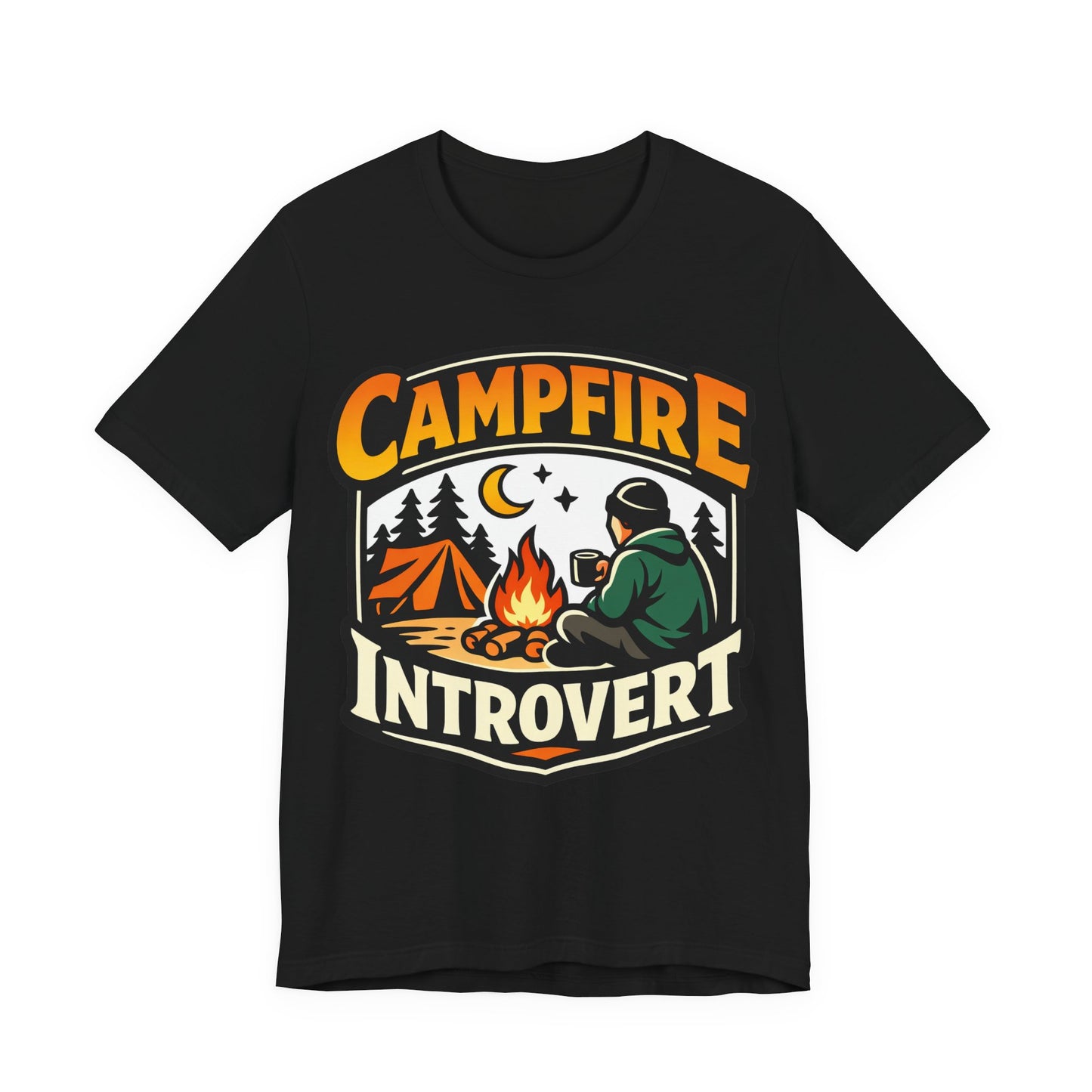 Campfire Introvert Funny Introvert Shirt | Khai Studio