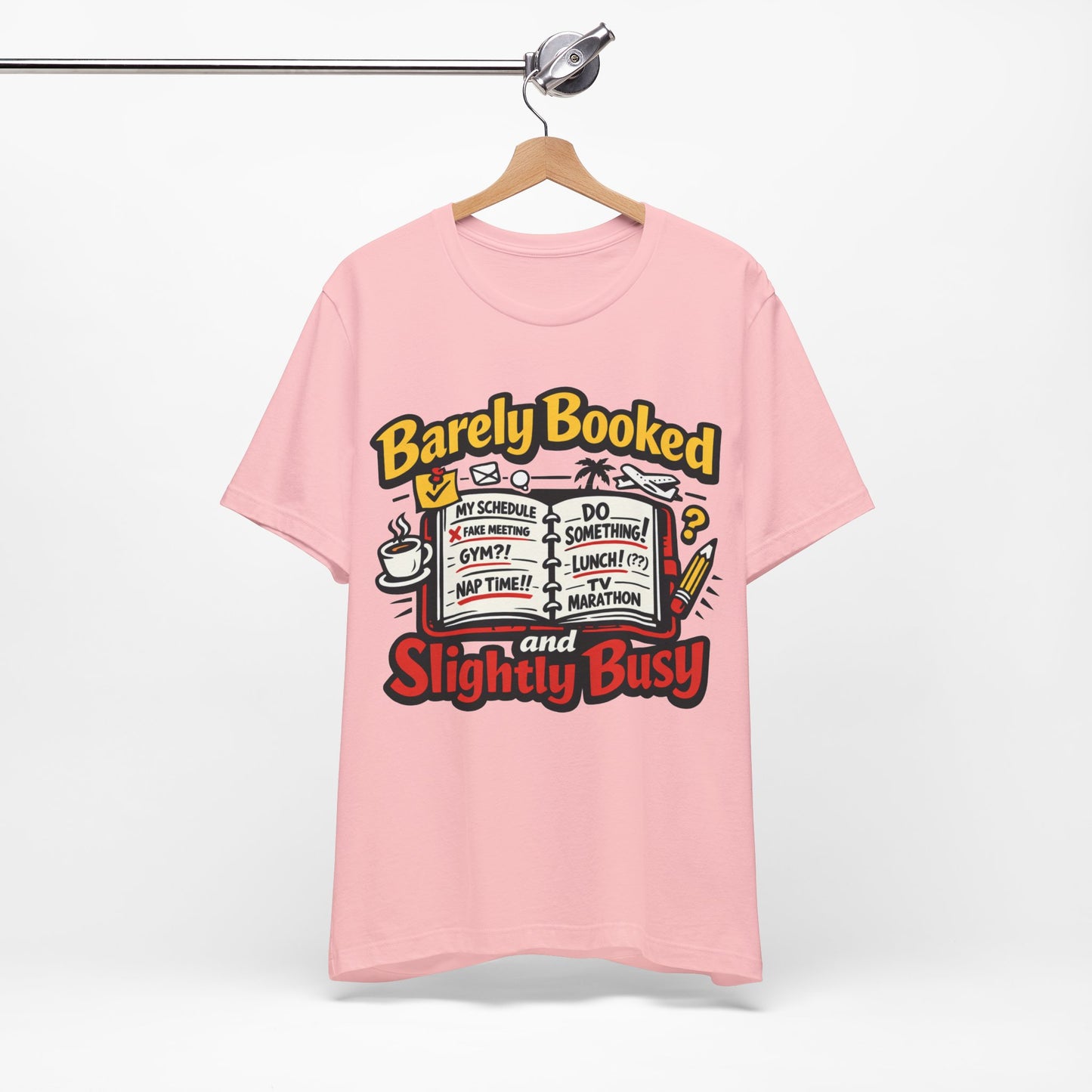 Barely Booked and Slightly Busy Funny Burnout Shirt | Khai Studio