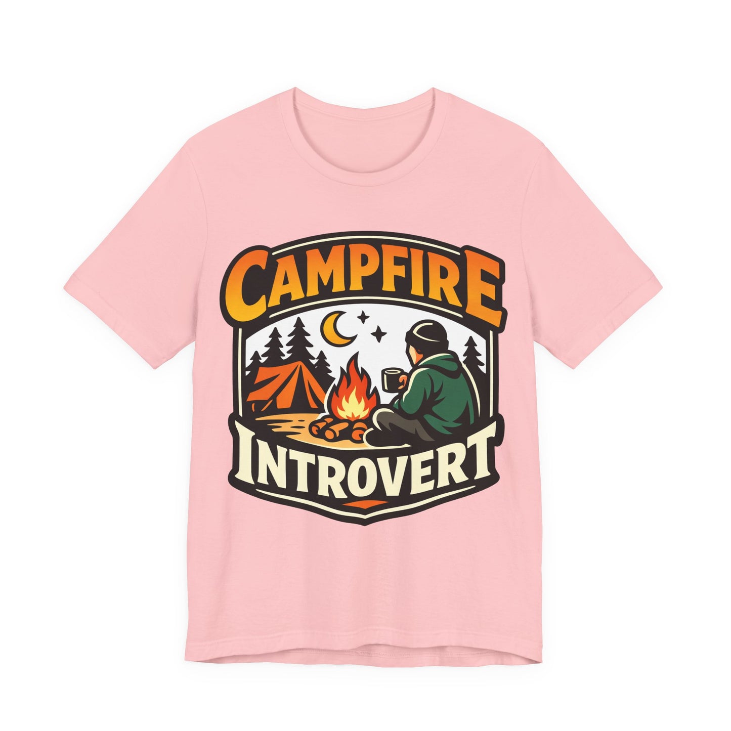 Campfire Introvert Funny Introvert Shirt | Khai Studio