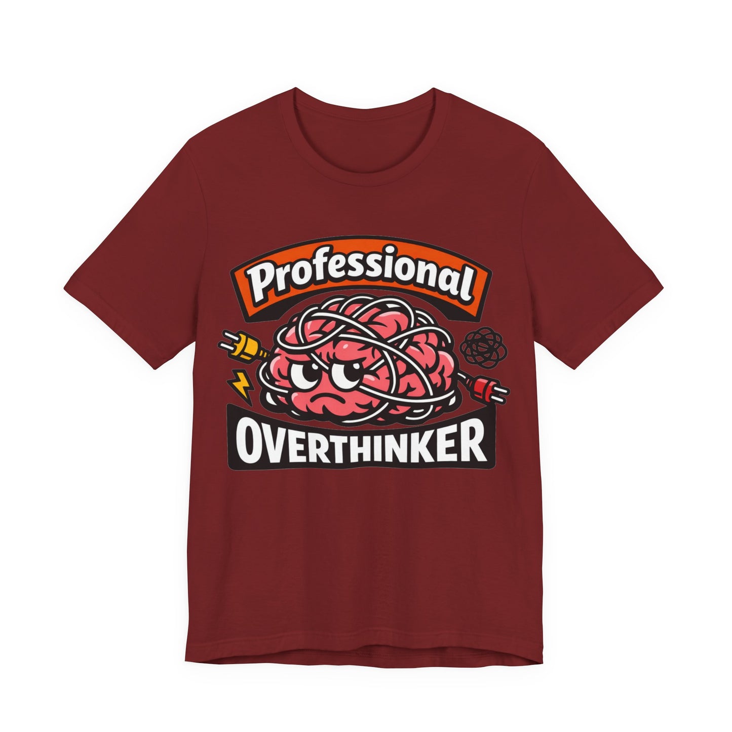 Professional Overthinker Funny Burnout Shirt | Khai Studio