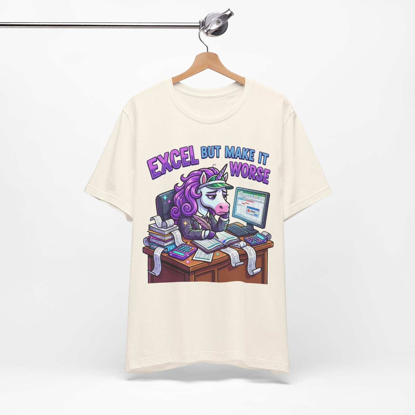 Excel But Make It Worse Funny Burnout Shirt | Khai Studio