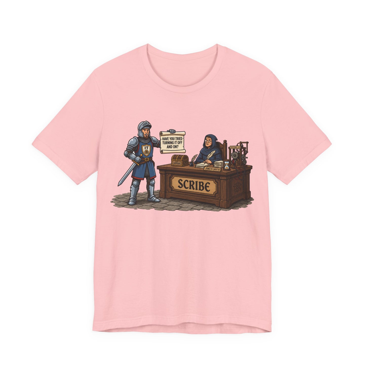 Help Desk Have You Tried Turning It Off and On Funny Burnout Shirt | Khai Studio