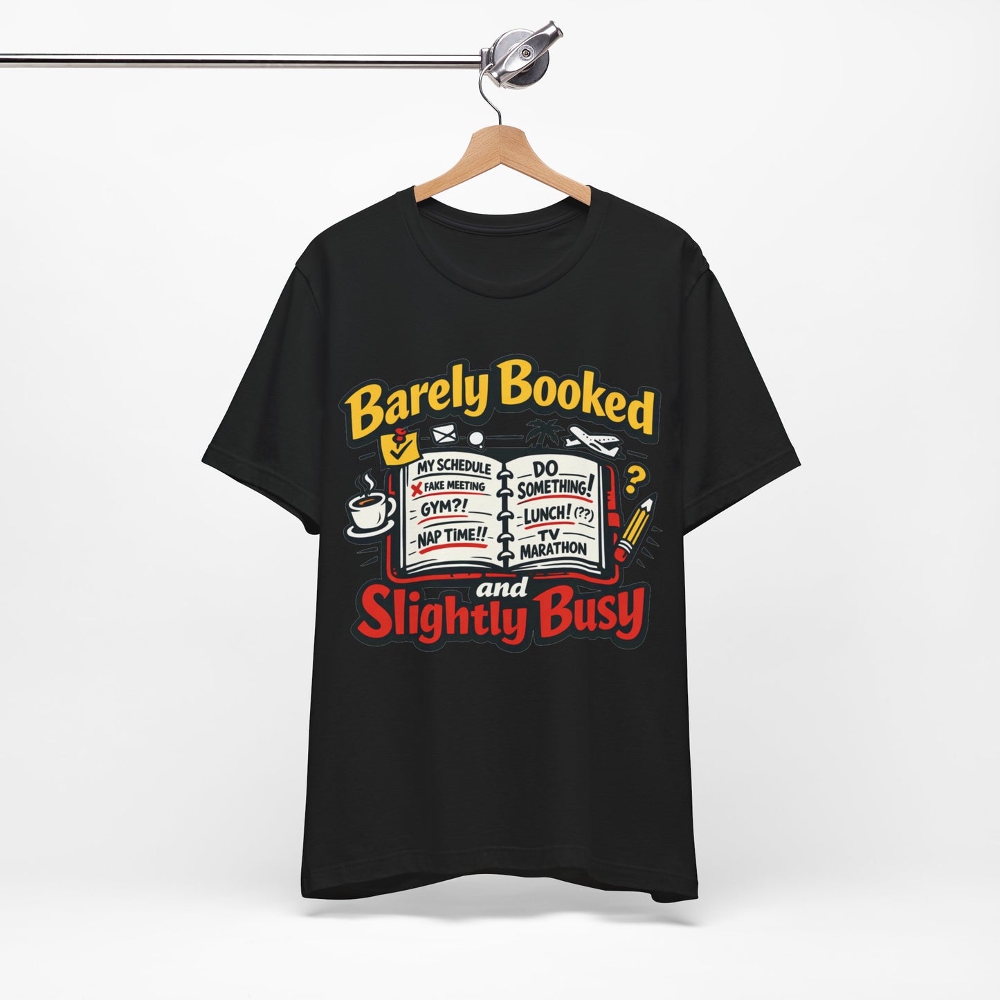 Barely Booked and Slightly Busy Funny Burnout Shirt | Khai Studio