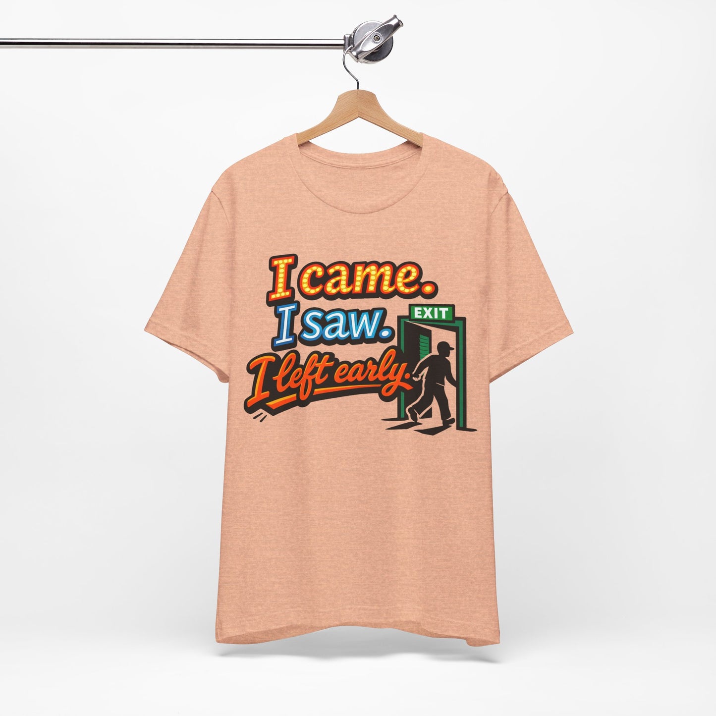 I Came I Saw I Left Early Funny Introvert Shirt | Khai Studio