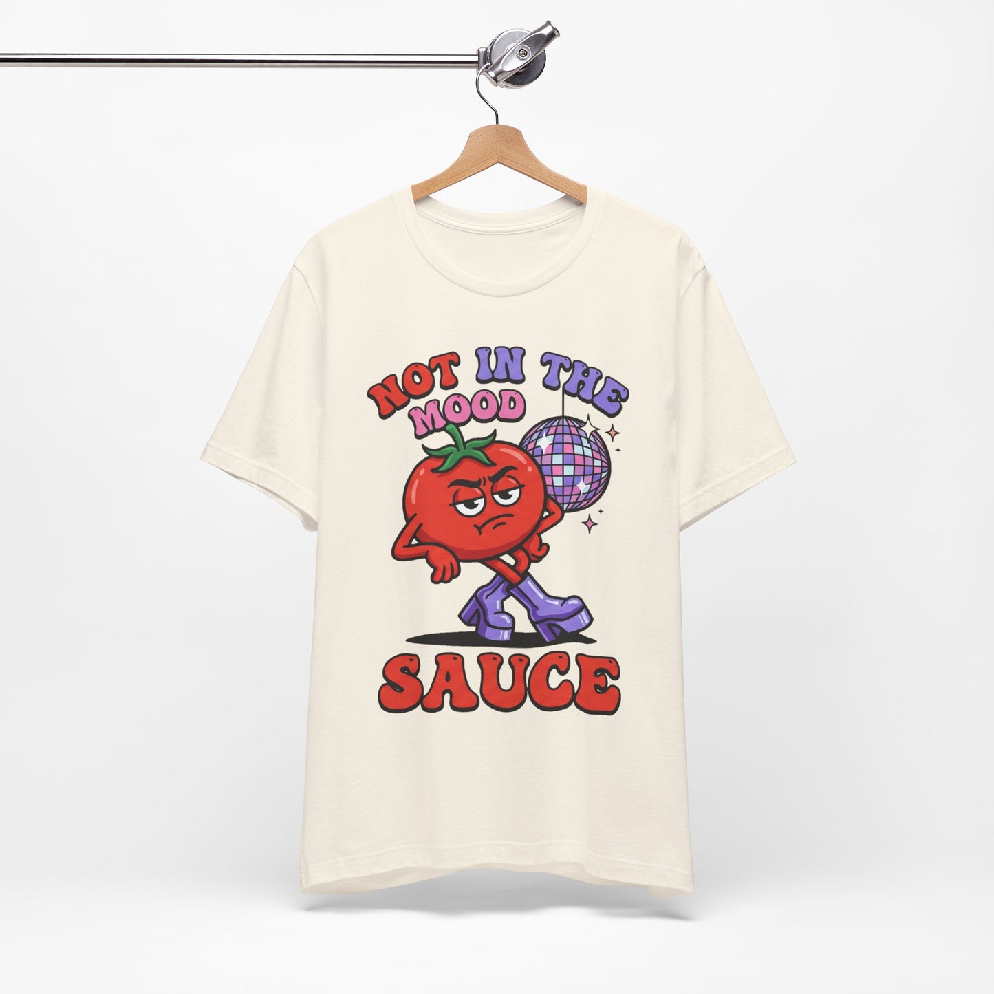 Not in the Mood Sauce Funny Burnout Shirt | Khai Studio