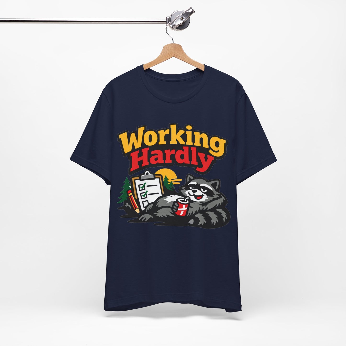 Working Hardly Funny Burnout Shirt | Khai Studio