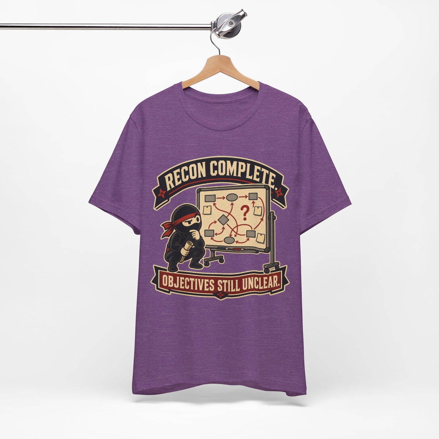 Recon Complete Objectives Still Unclear Funny Ninja Office Shirt | Khai Studio