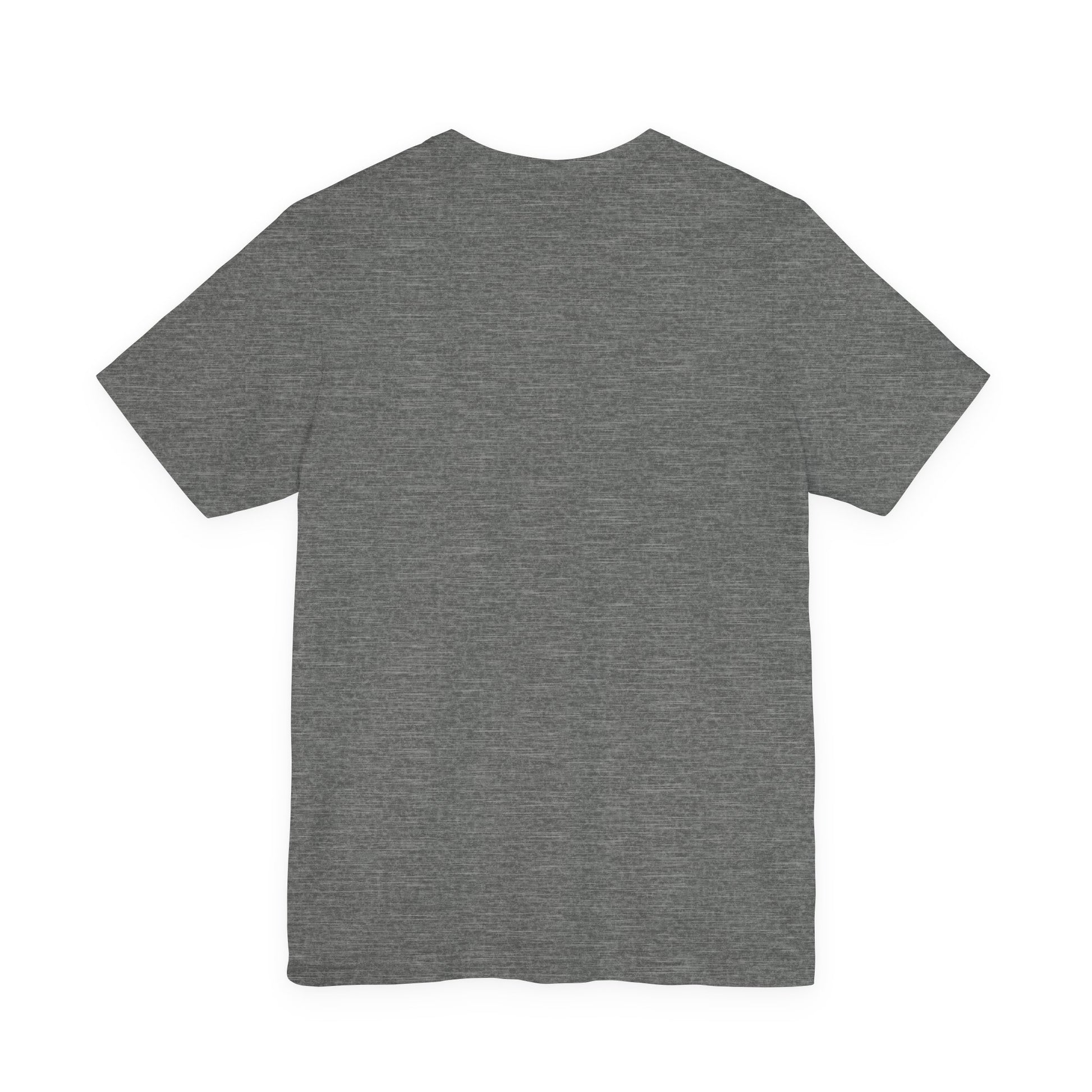 Heather Team Purple Bella+Canvas 3001 unisex tee with Certified Agile Specialist ninja kanban design, detail view