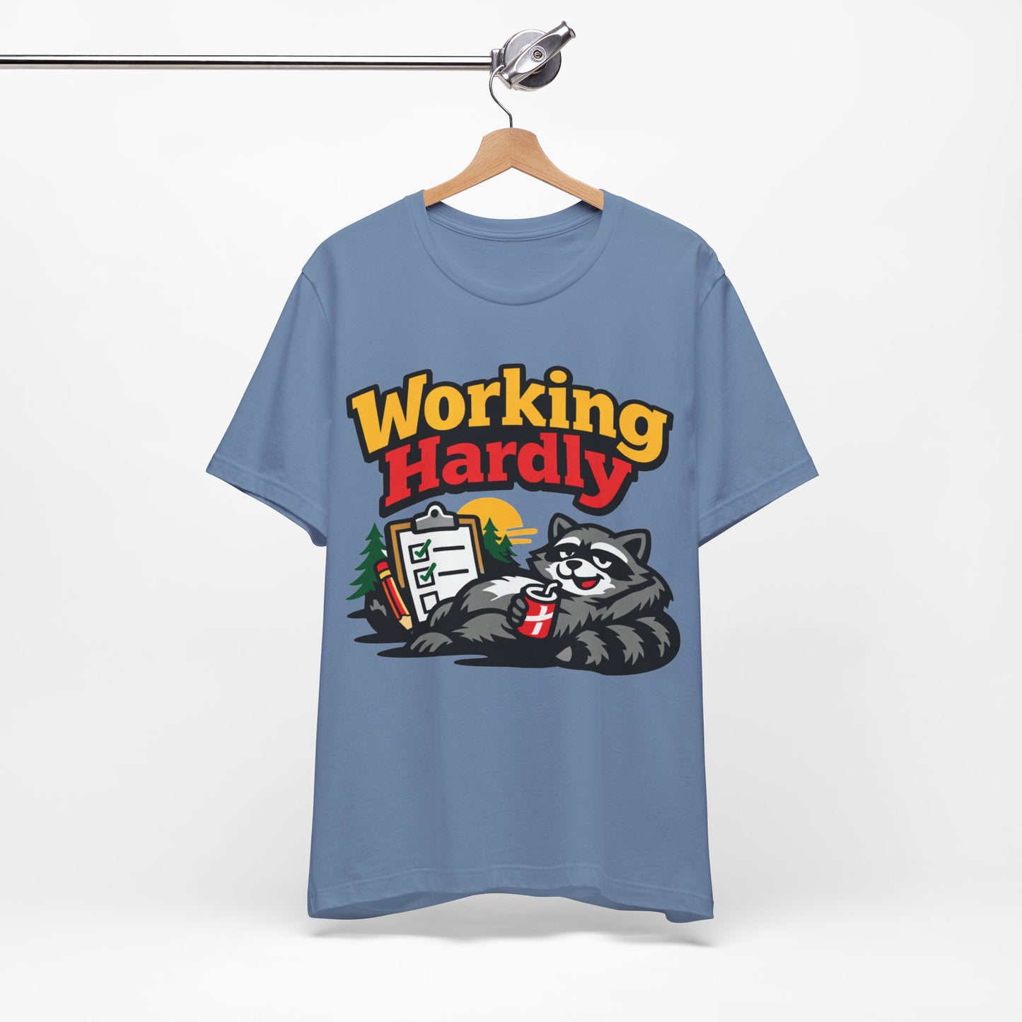 Working Hardly Funny Burnout Shirt | Khai Studio