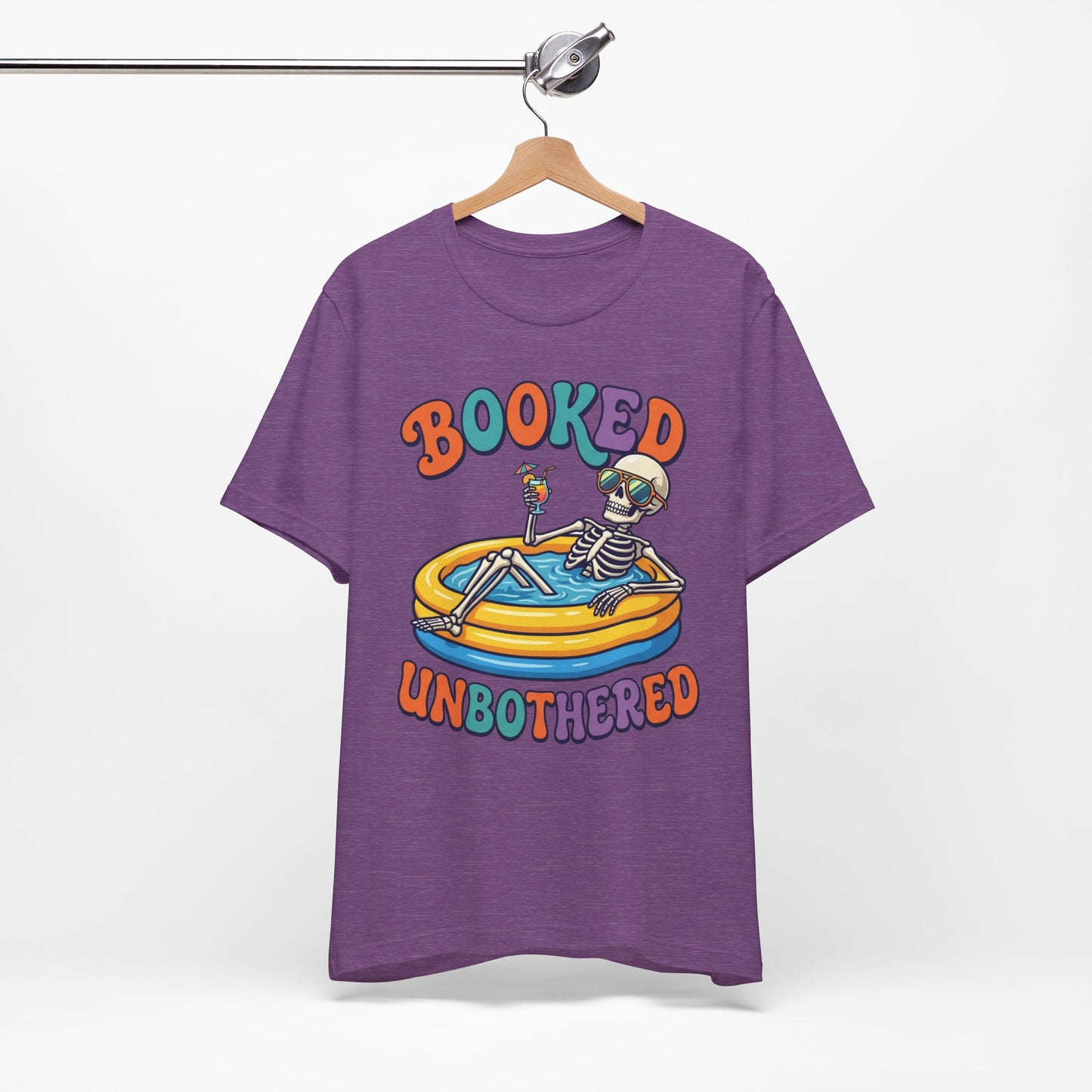Booked and Unbothered Funny Burnout Shirt | Khai Studio