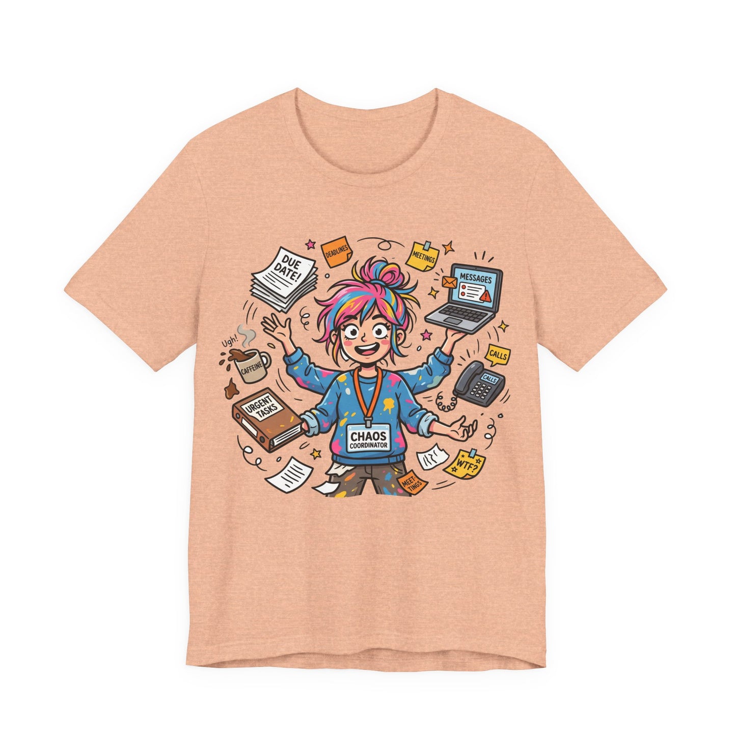 Chaos Coordinator (Feral Edition) Funny Burnout Shirt | Khai Studio