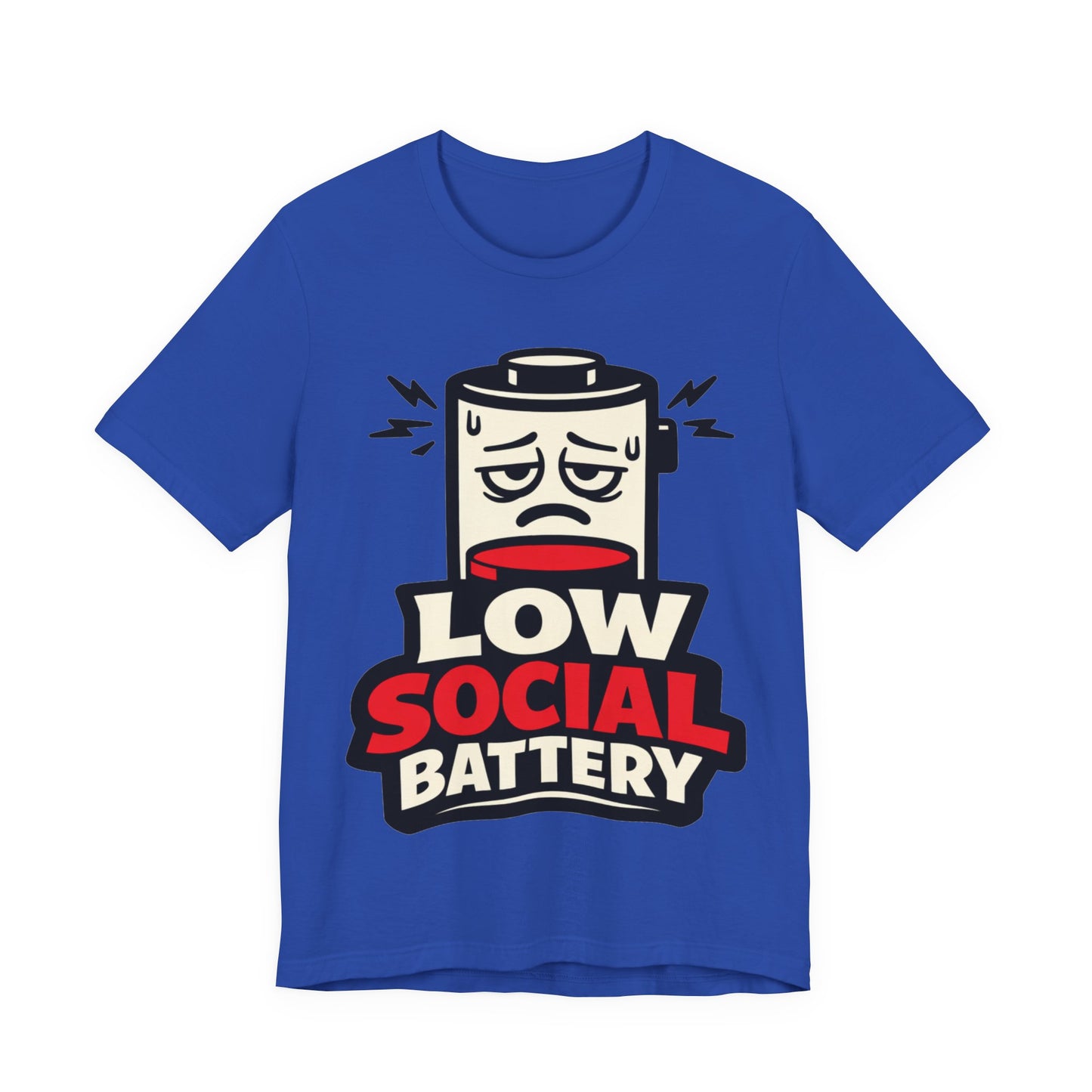 Low Social Battery Funny Introvert Shirt | Khai Studio