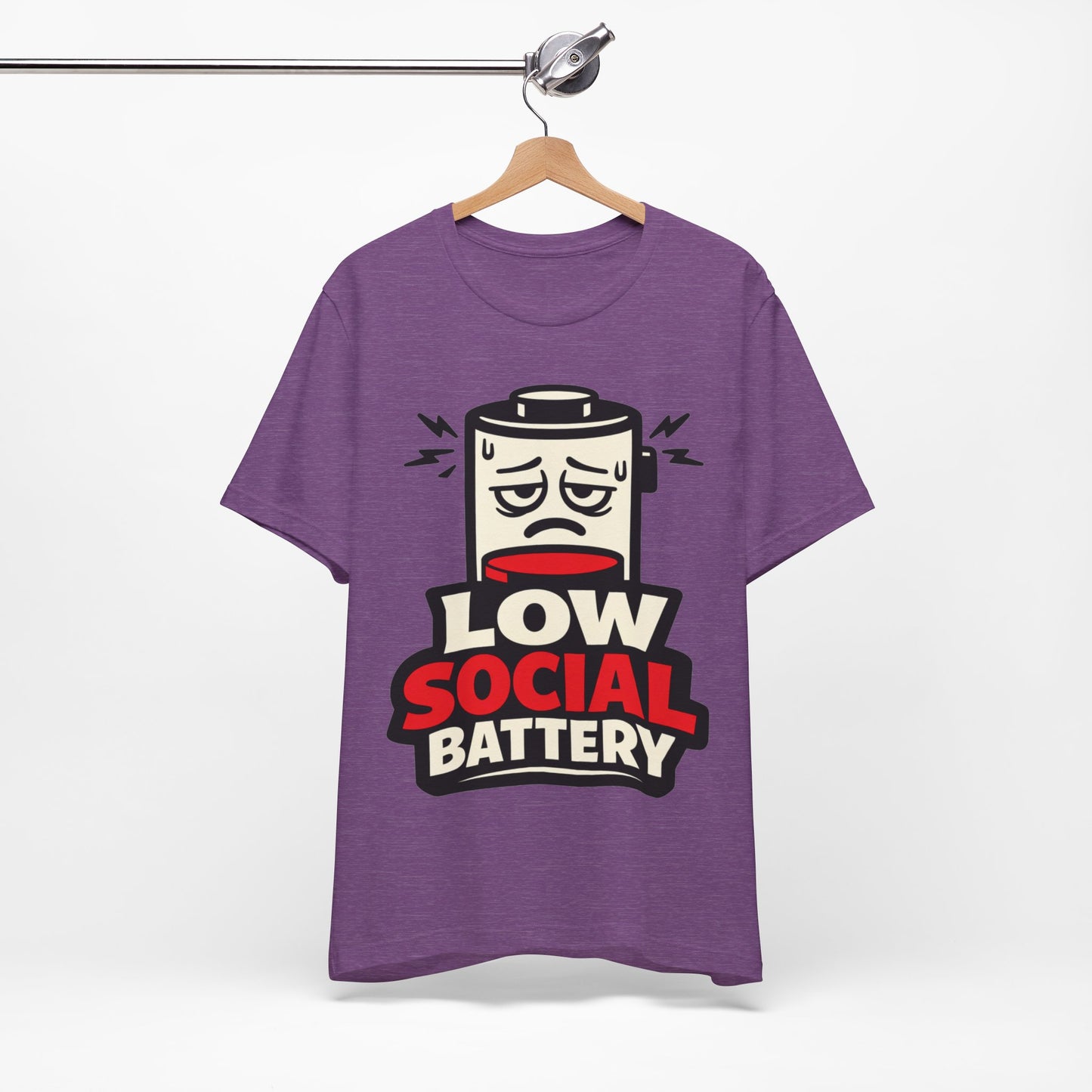 Low Social Battery Funny Introvert Shirt | Khai Studio