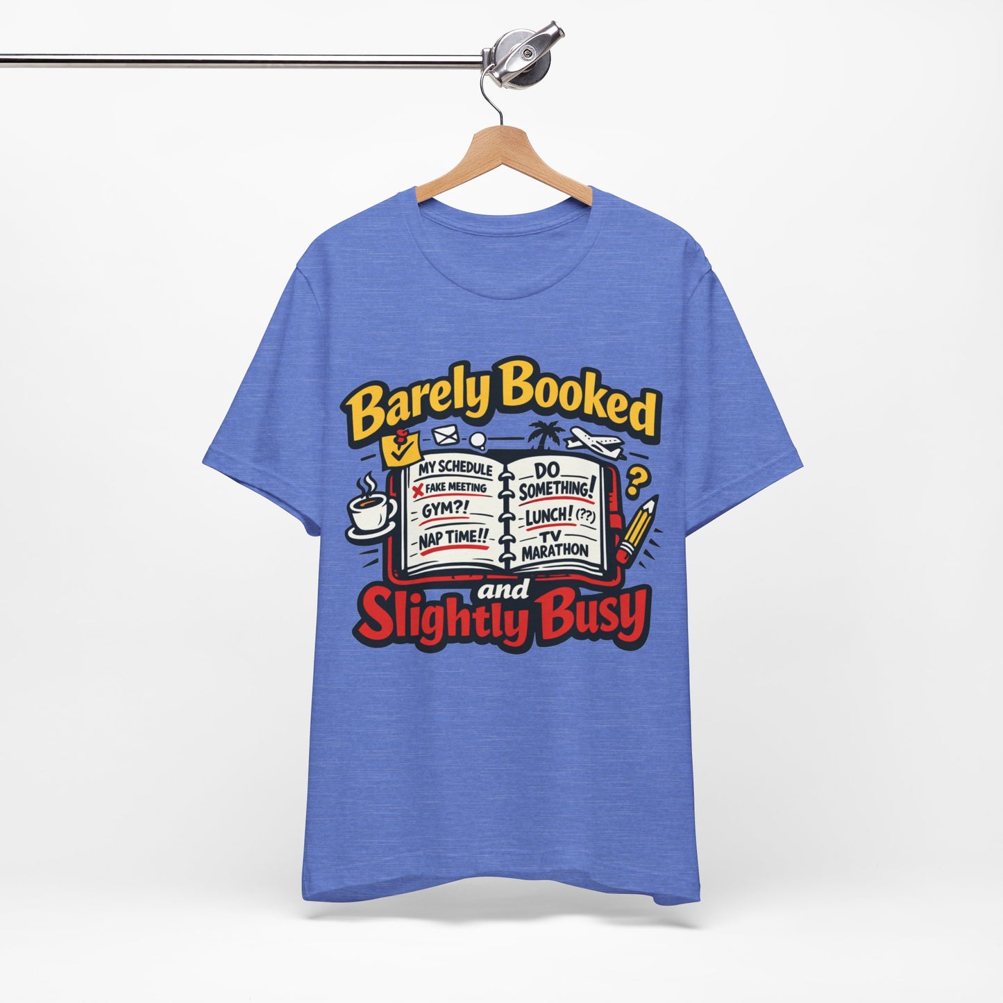 Barely Booked and Slightly Busy Funny Burnout Shirt | Khai Studio