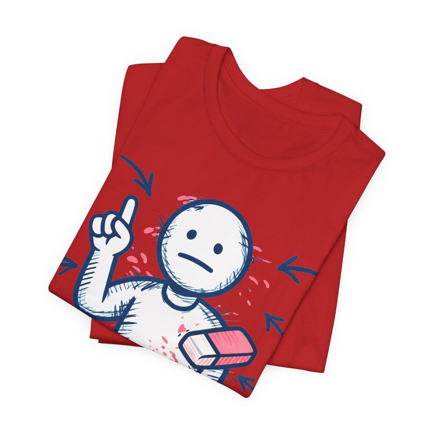 Rough Draft Human Funny Burnout Shirt | Khai Studio