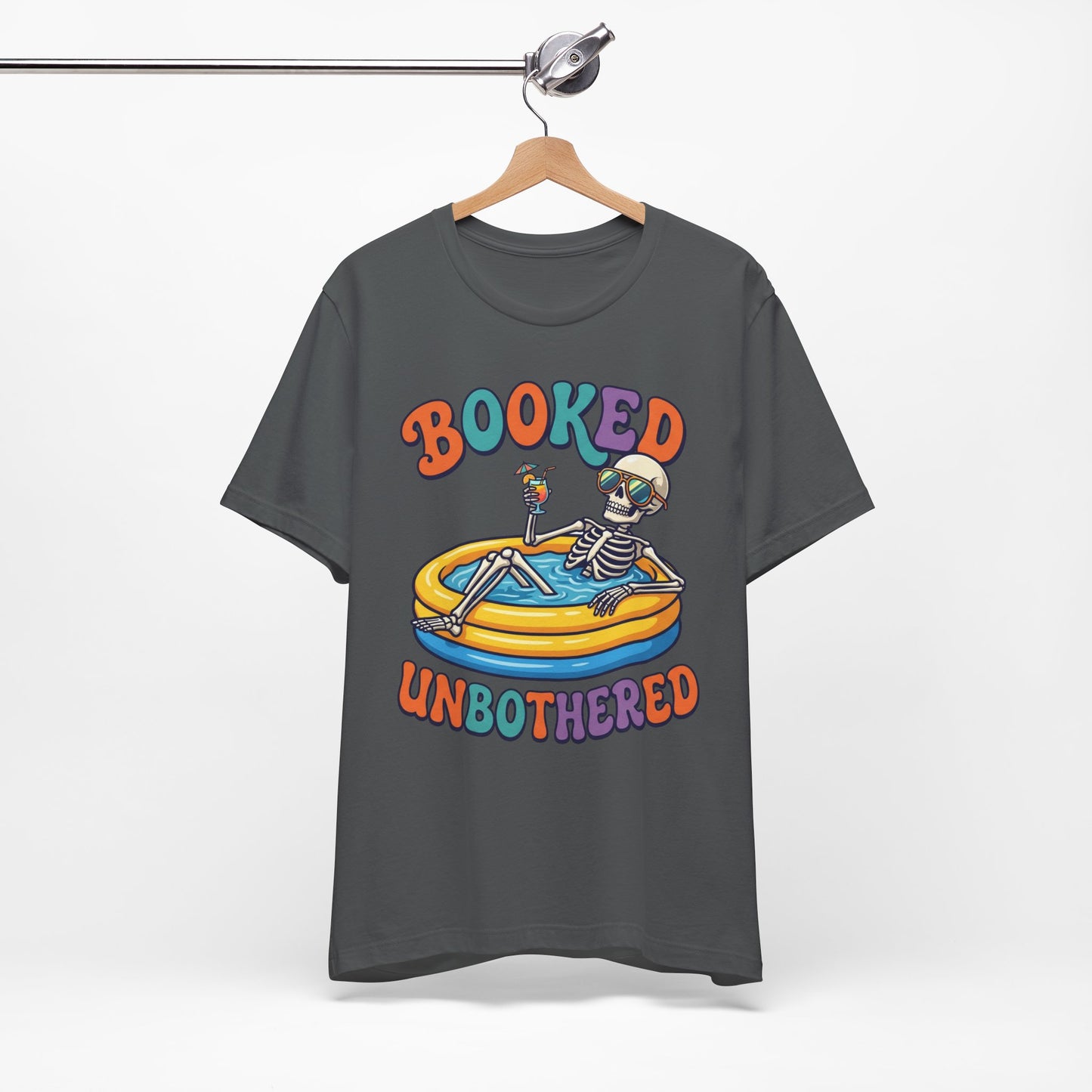 Booked and Unbothered Funny Burnout Shirt | Khai Studio