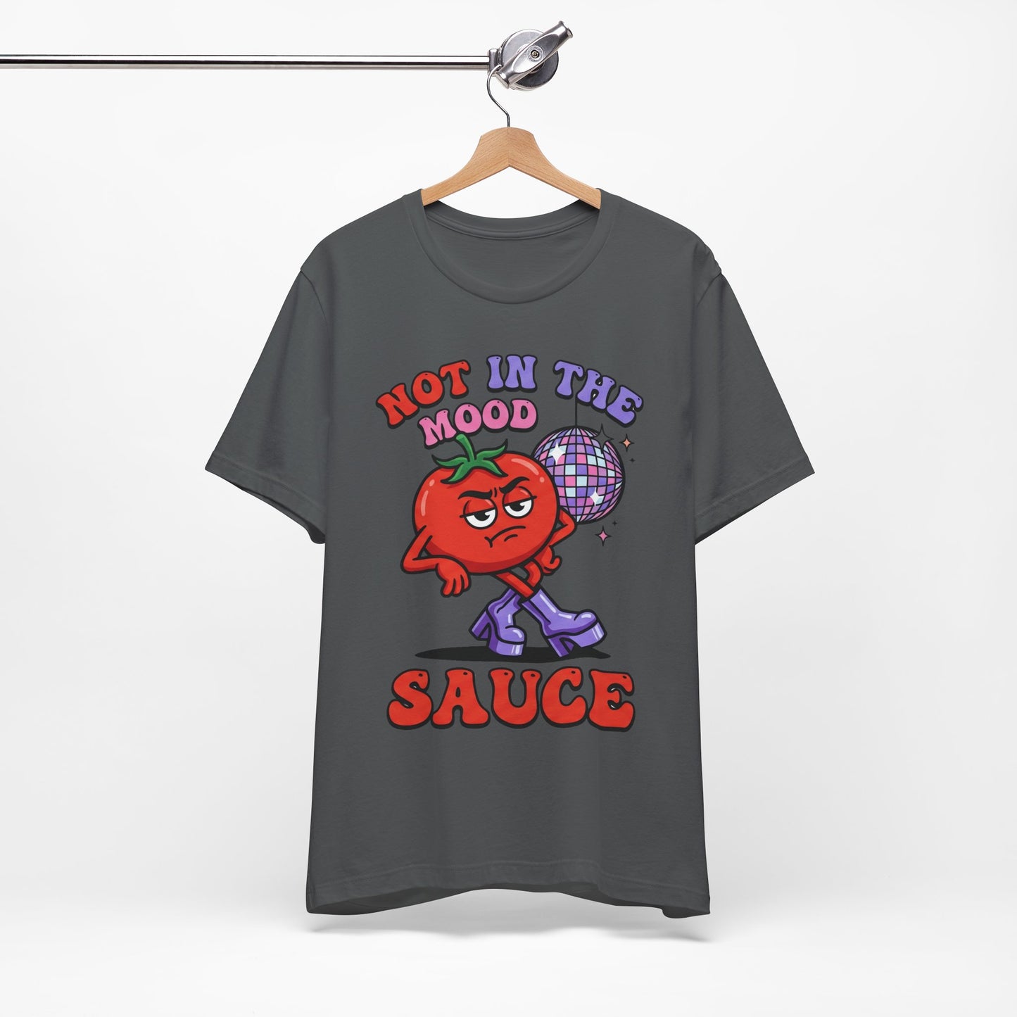 Not in the Mood Sauce Funny Burnout Shirt | Khai Studio