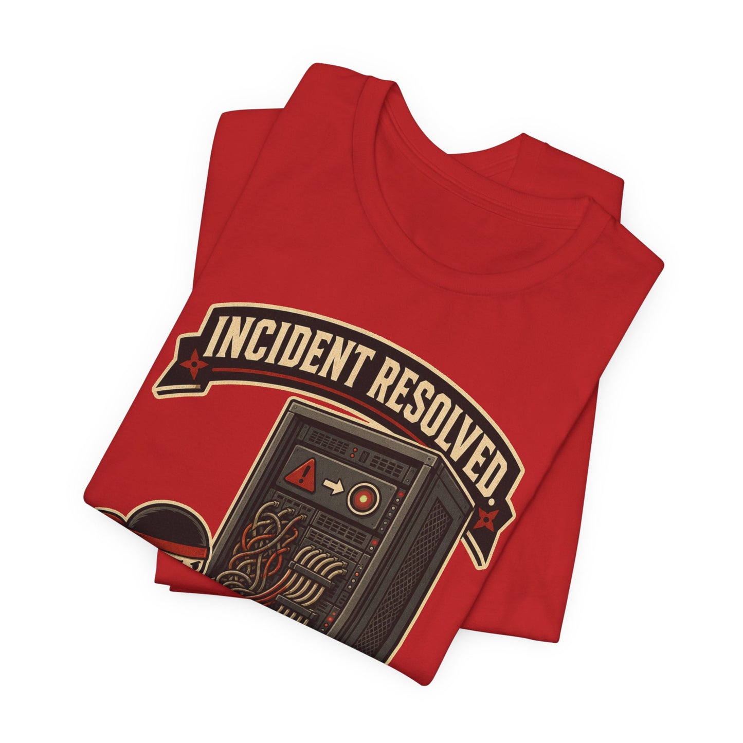 Incident Resolved Before You Noticed Funny Ninja Office Shirt | Khai Studio