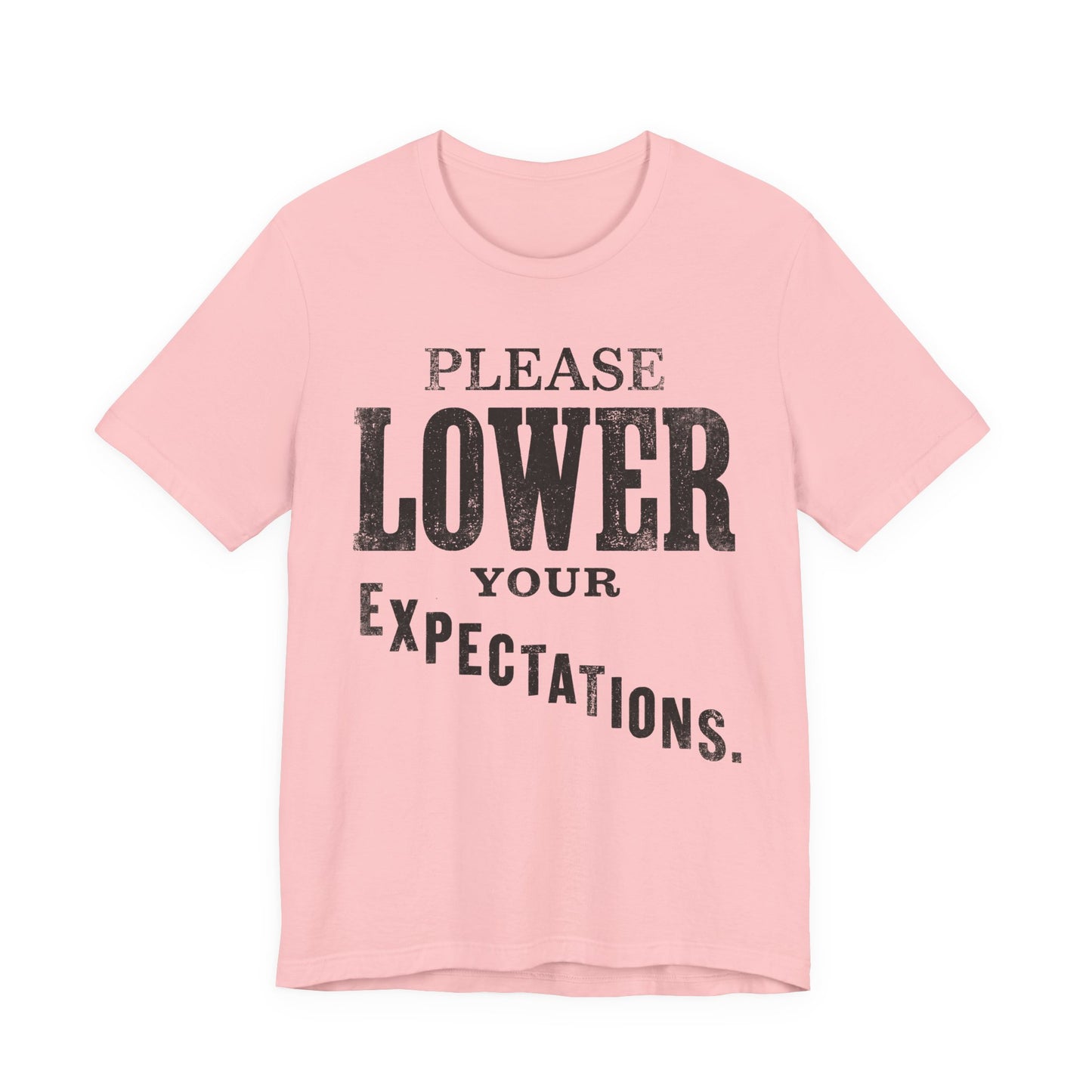 Please Lower Your Expectations Funny Shirt | Khai Studio