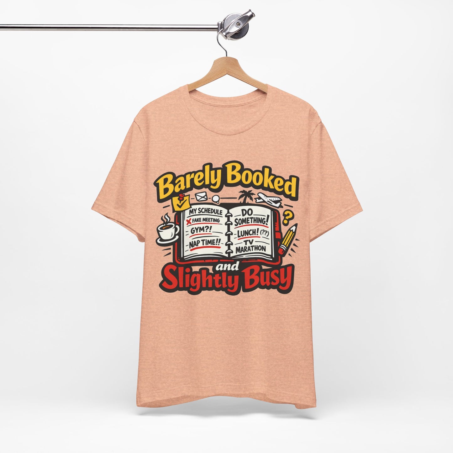 Barely Booked and Slightly Busy Funny Burnout Shirt | Khai Studio