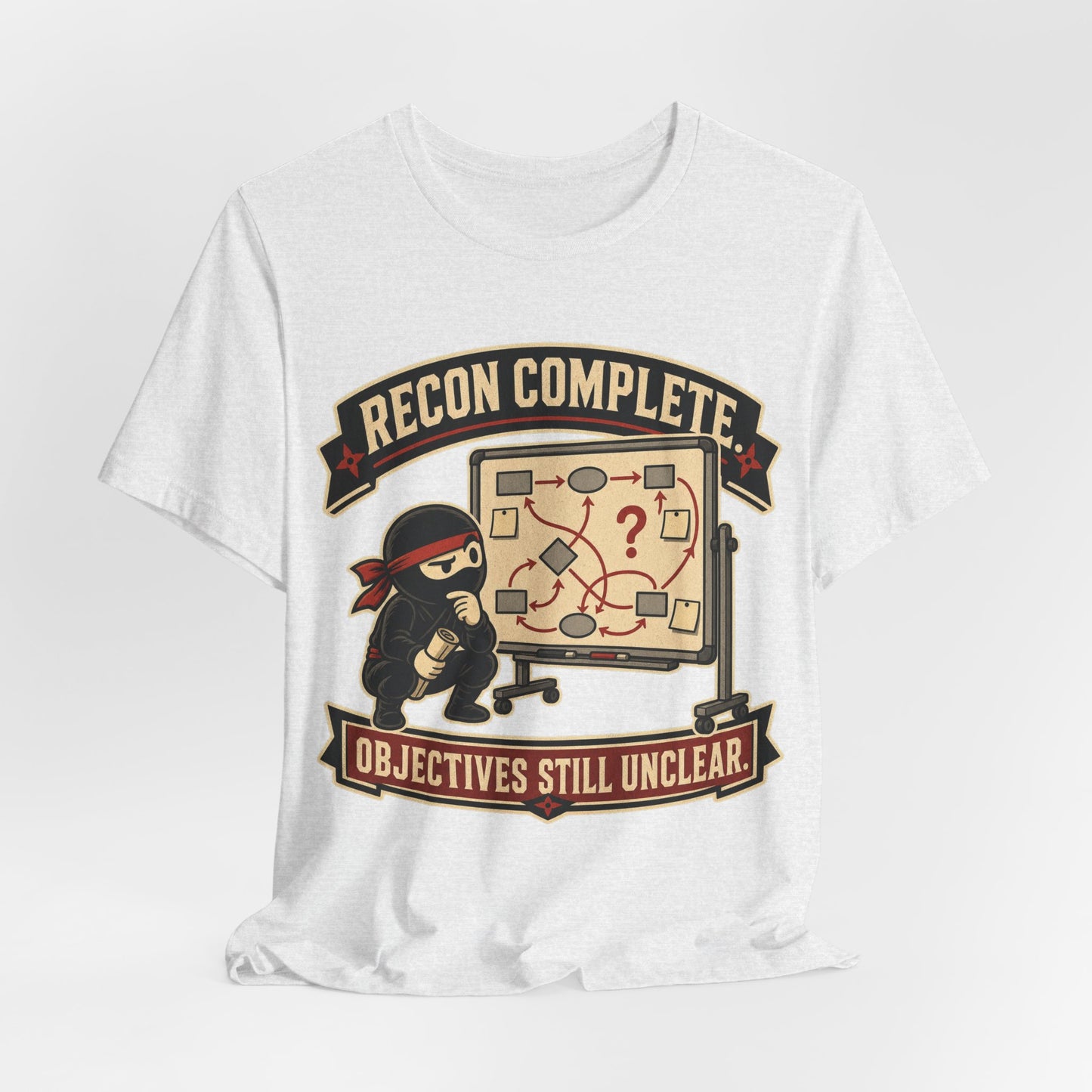 Recon Complete Objectives Still Unclear Funny Ninja Office Shirt | Khai Studio