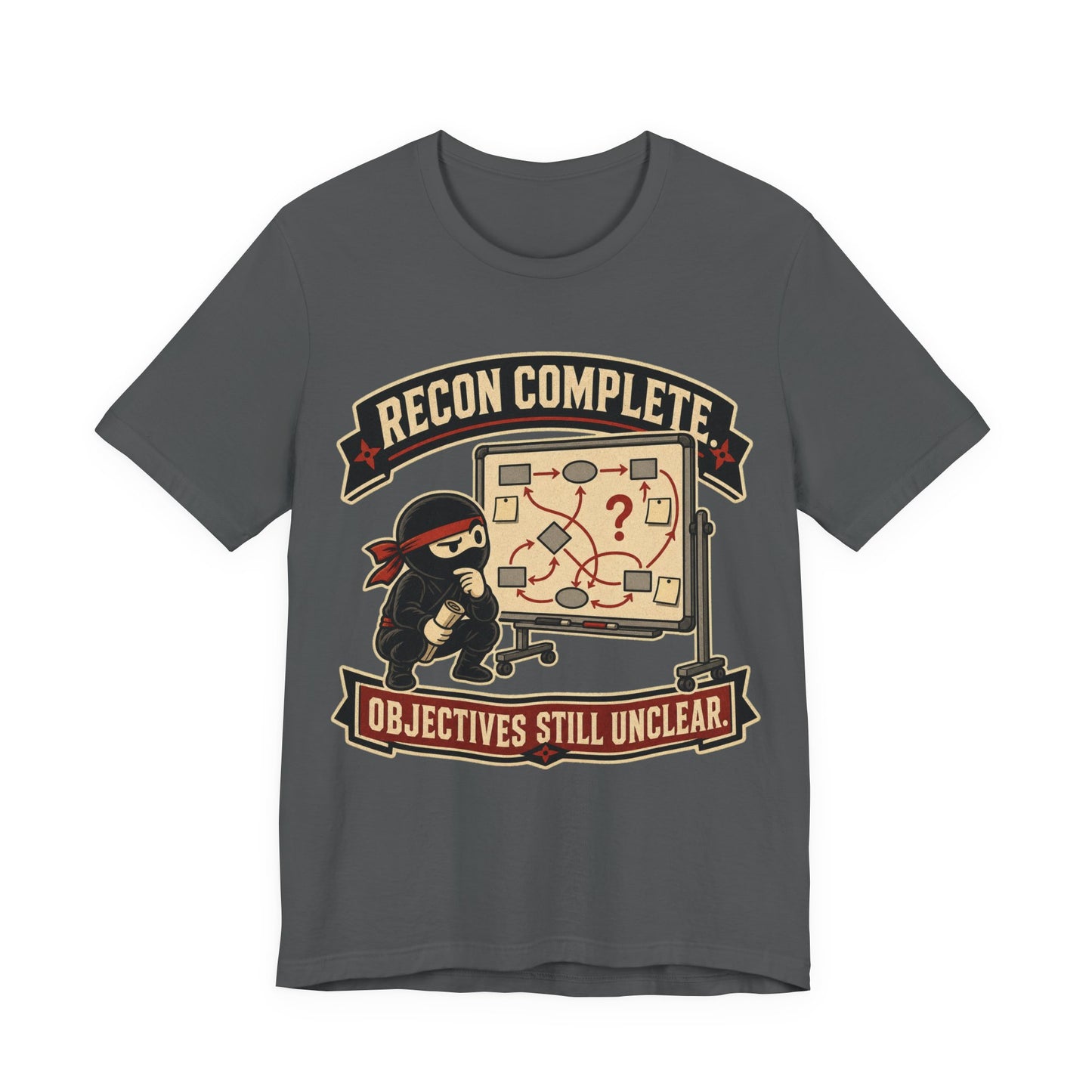 Recon Complete Objectives Still Unclear Funny Ninja Office Shirt | Khai Studio