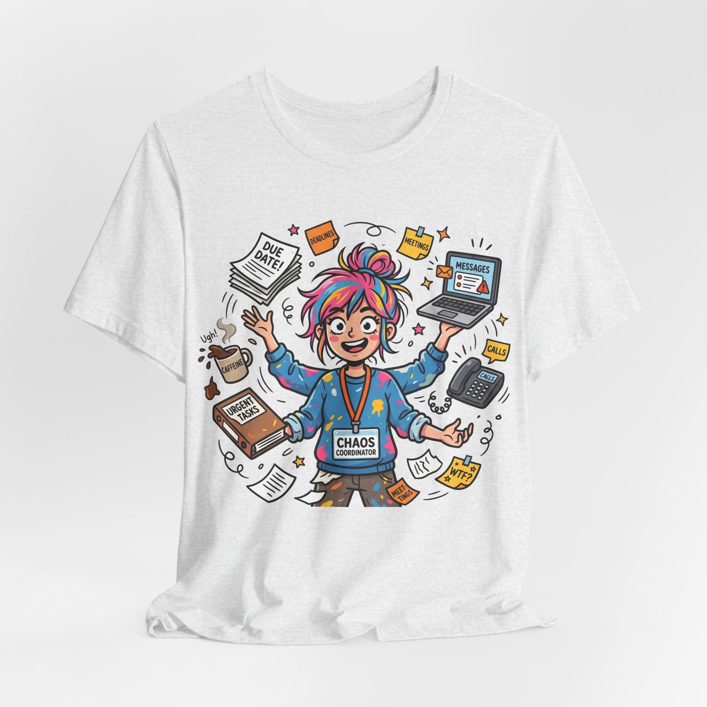 Chaos Coordinator (Feral Edition) Funny Burnout Shirt | Khai Studio