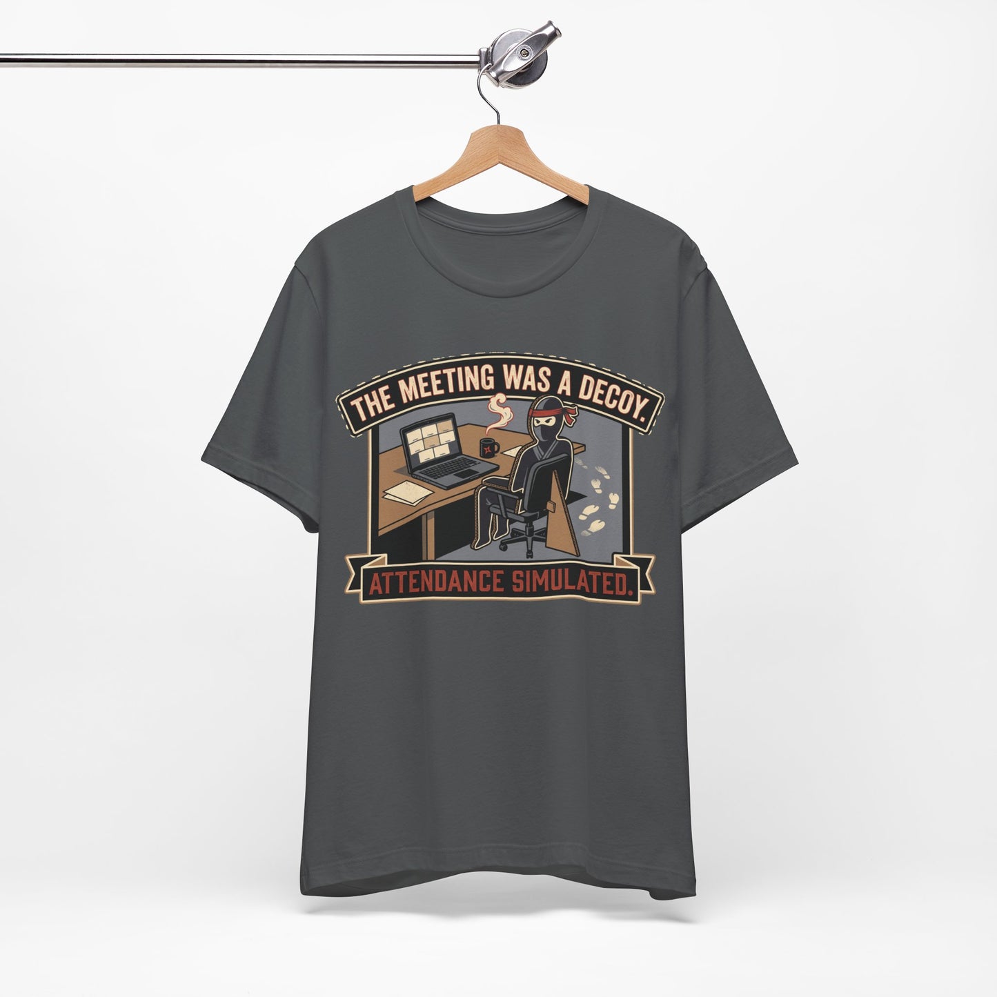 The Meeting Was a Decoy Funny Ninja Office Shirt | Khai Studio
