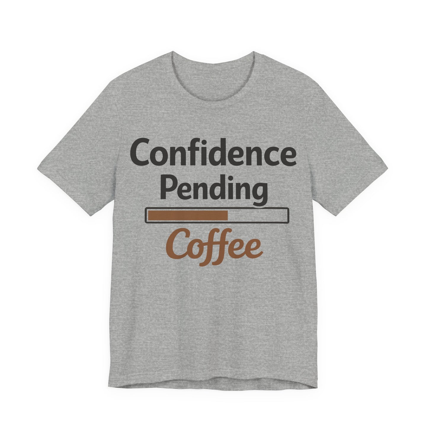 Confidence Pending Coffee Funny Burnout Shirt | Khai Studio