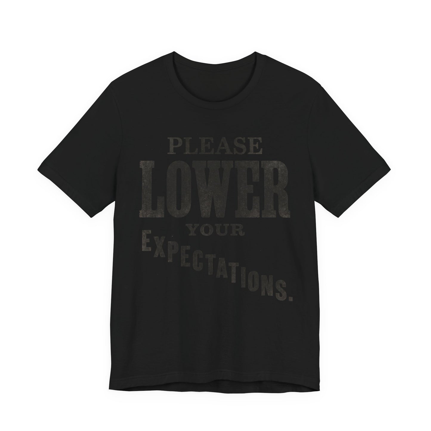 Please Lower Your Expectations Funny Shirt | Khai Studio