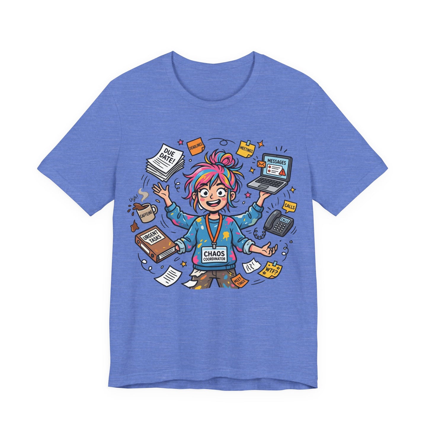Chaos Coordinator (Feral Edition) Funny Burnout Shirt | Khai Studio