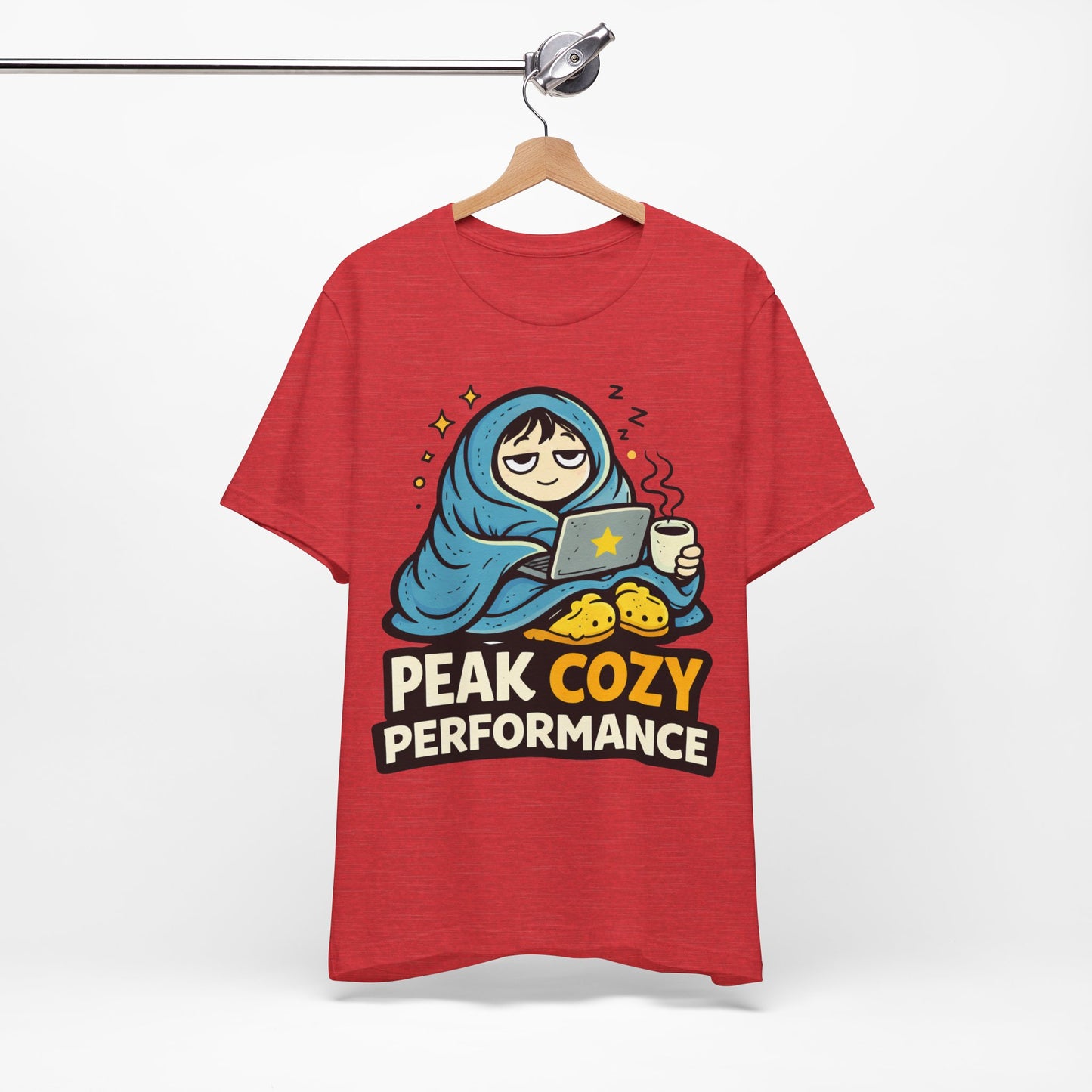 Peak Cozy Performance Funny Introvert Shirt | Khai Studio