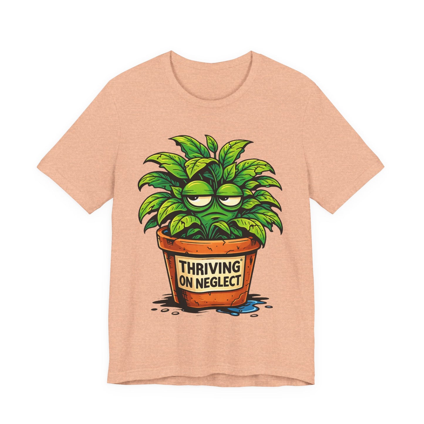 Thriving on Neglect Funny Burnout Shirt | Khai Studio