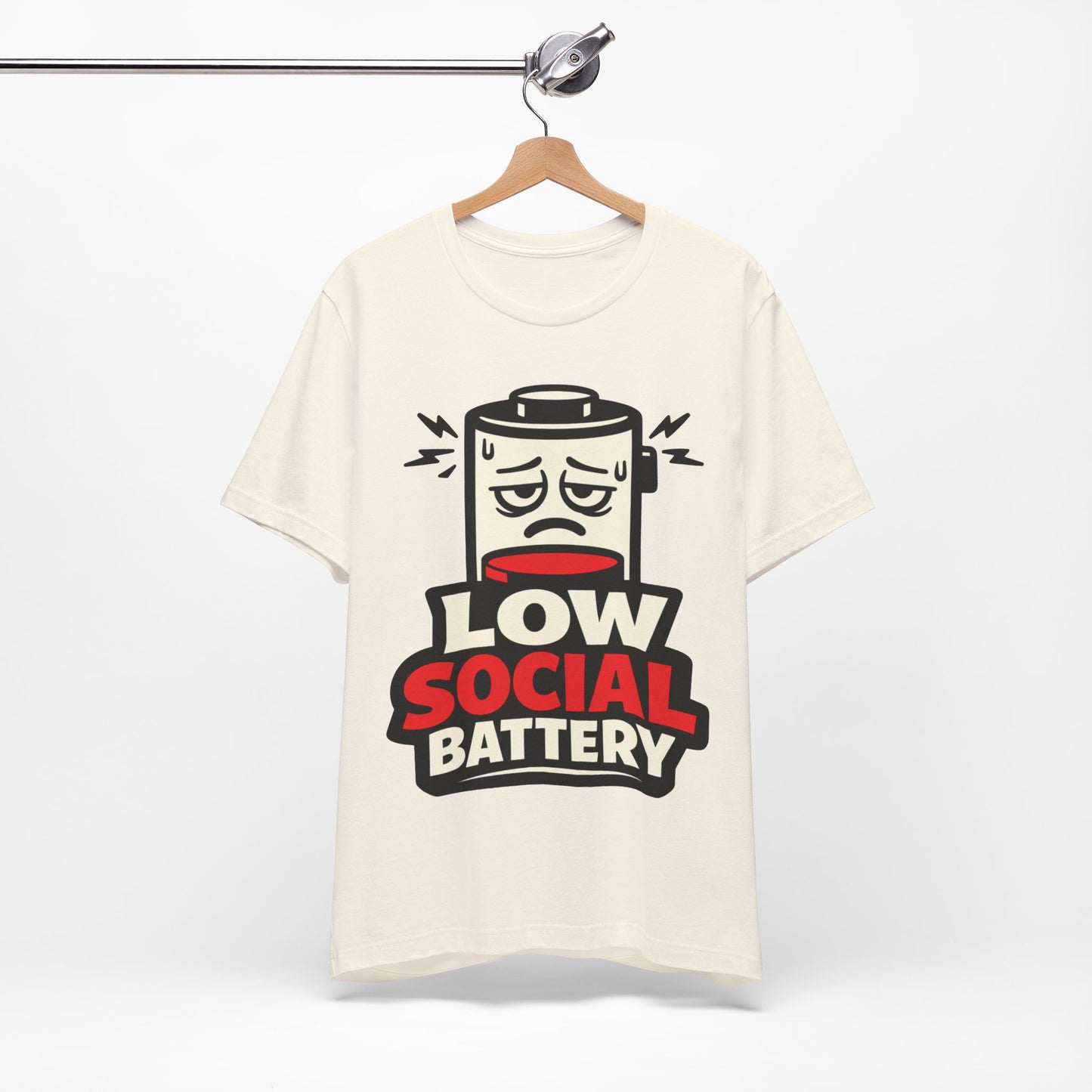 Low Social Battery Funny Introvert Shirt | Khai Studio