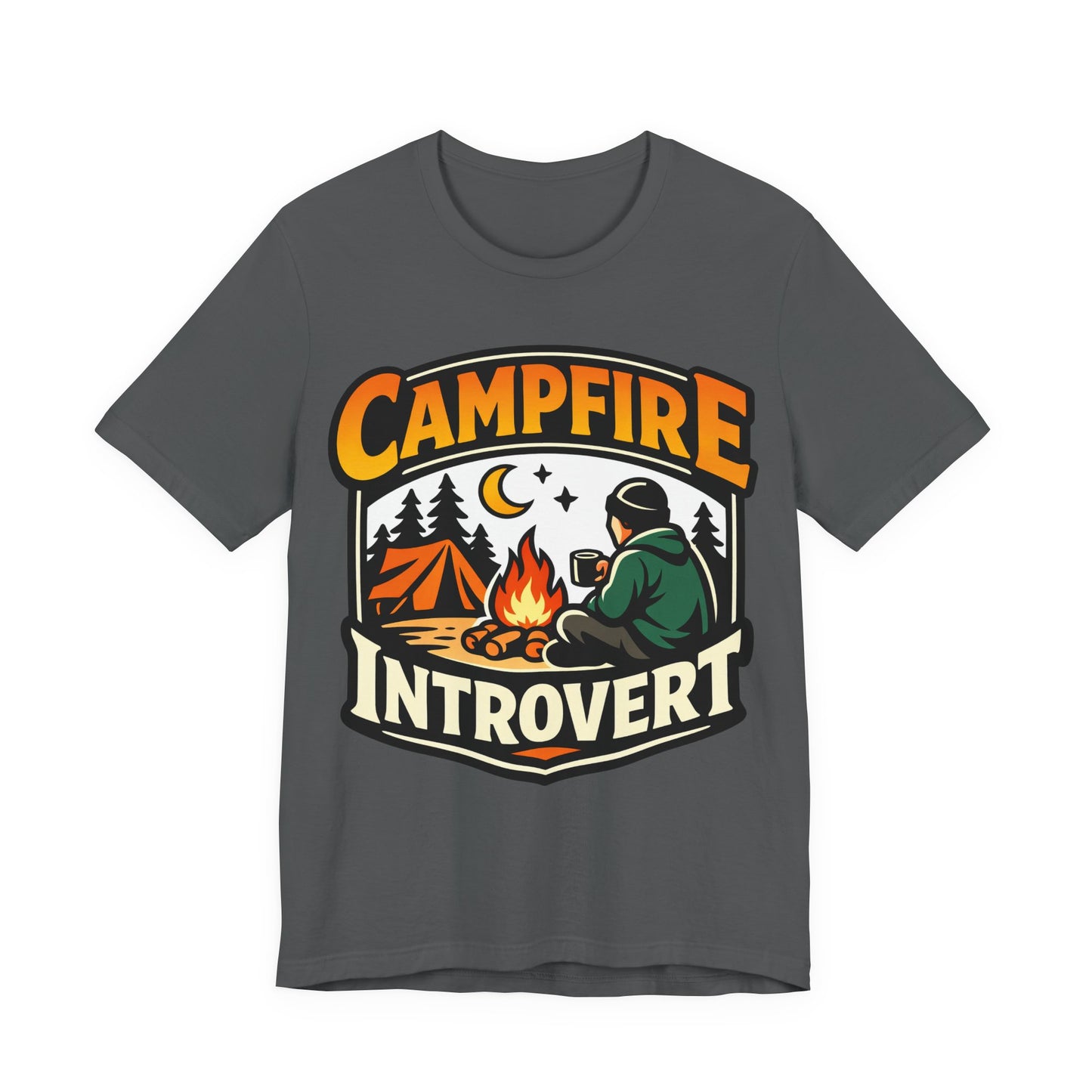 Campfire Introvert Funny Introvert Shirt | Khai Studio