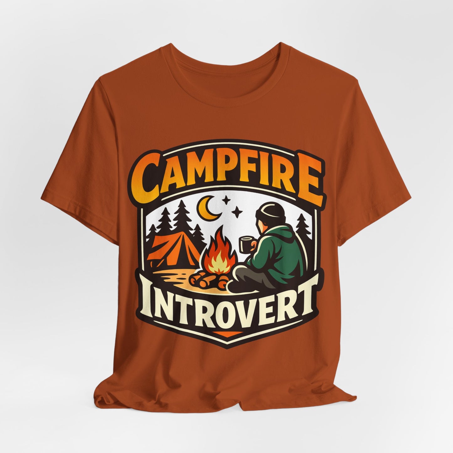 Campfire Introvert Funny Introvert Shirt | Khai Studio