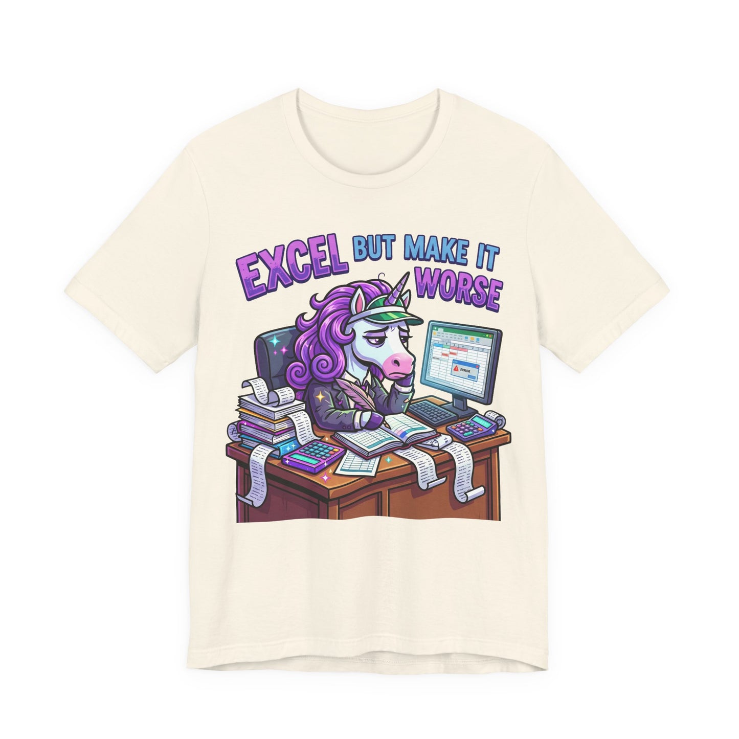 Excel But Make It Worse Funny Burnout Shirt | Khai Studio