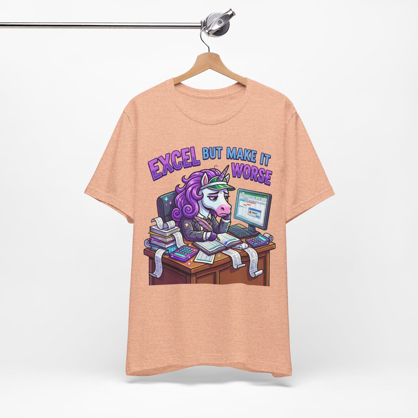 Excel But Make It Worse Funny Burnout Shirt | Khai Studio