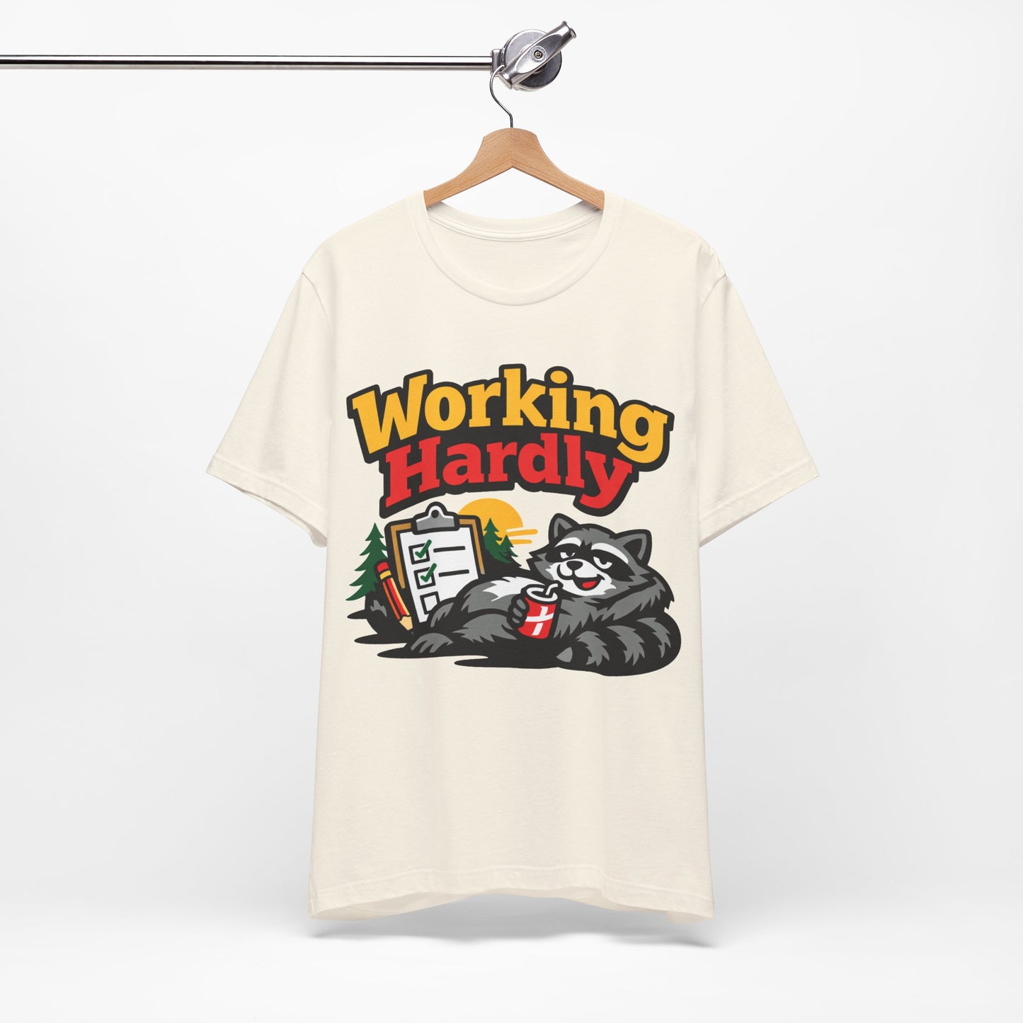 Working Hardly Funny Burnout Shirt | Khai Studio